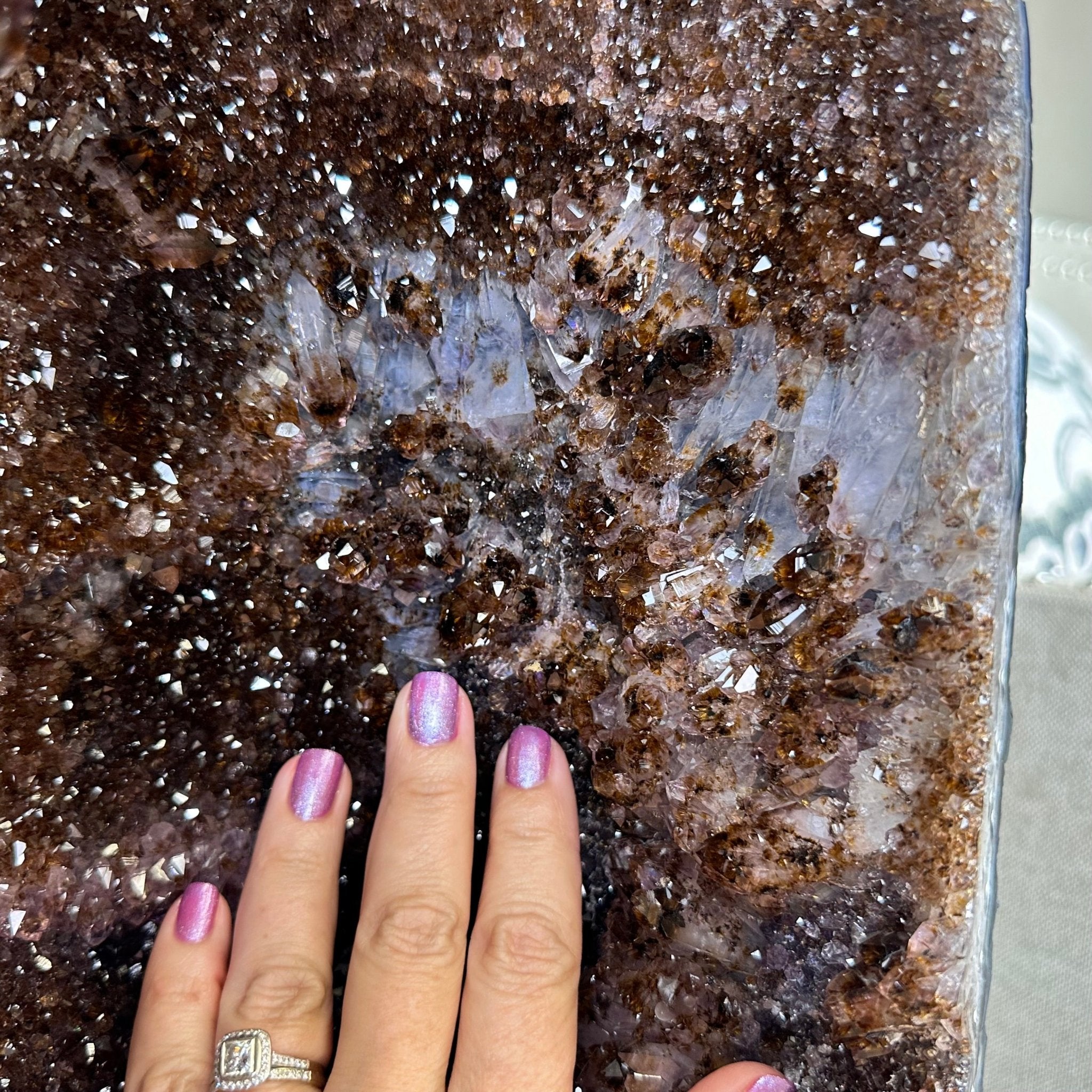 Extra Quality Brazilian Amethyst Cathedral, 131 lbs & 36" Tall #5601-1270 - Brazil GemsBrazil GemsExtra Quality Brazilian Amethyst Cathedral, 131 lbs & 36" Tall #5601-1270Cathedrals5601-1270