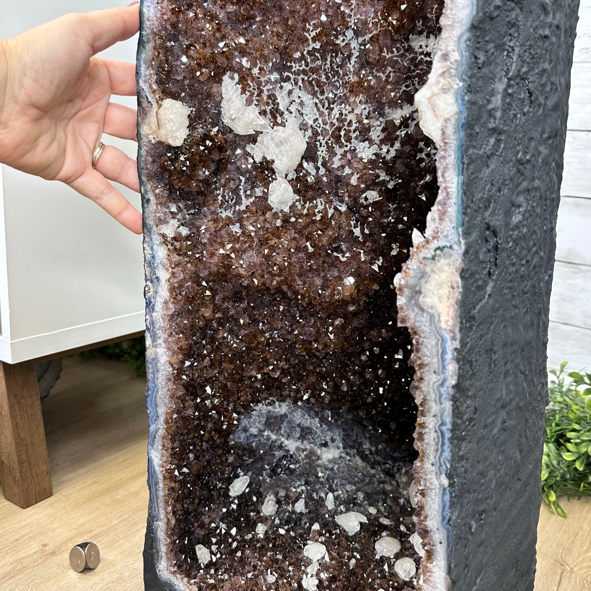 Extra Quality Brazilian Amethyst Cathedral, 131 lbs & 36" Tall #5601-1270 - Brazil GemsBrazil GemsExtra Quality Brazilian Amethyst Cathedral, 131 lbs & 36" Tall #5601-1270Cathedrals5601-1270