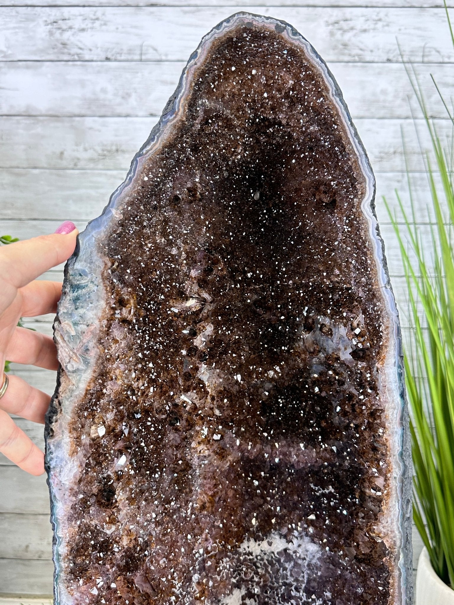 Extra Quality Brazilian Amethyst Cathedral, 131 lbs & 36" Tall #5601-1270 - Brazil GemsBrazil GemsExtra Quality Brazilian Amethyst Cathedral, 131 lbs & 36" Tall #5601-1270Cathedrals5601-1270