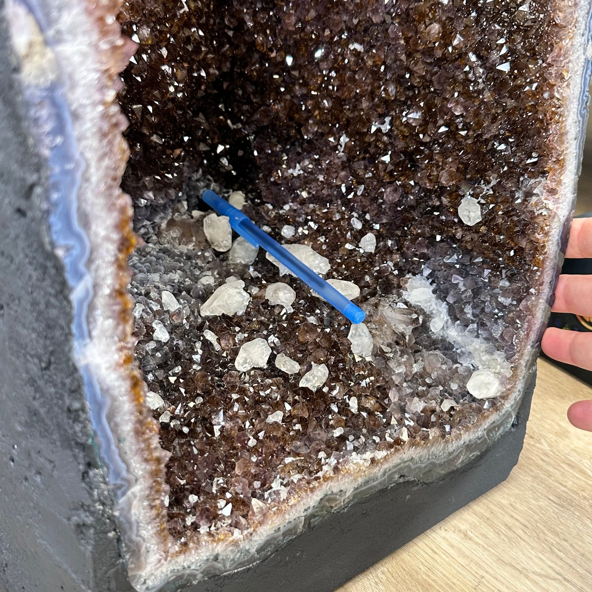 Extra Quality Brazilian Amethyst Cathedral, 131 lbs & 36" Tall #5601-1270 - Brazil GemsBrazil GemsExtra Quality Brazilian Amethyst Cathedral, 131 lbs & 36" Tall #5601-1270Cathedrals5601-1270