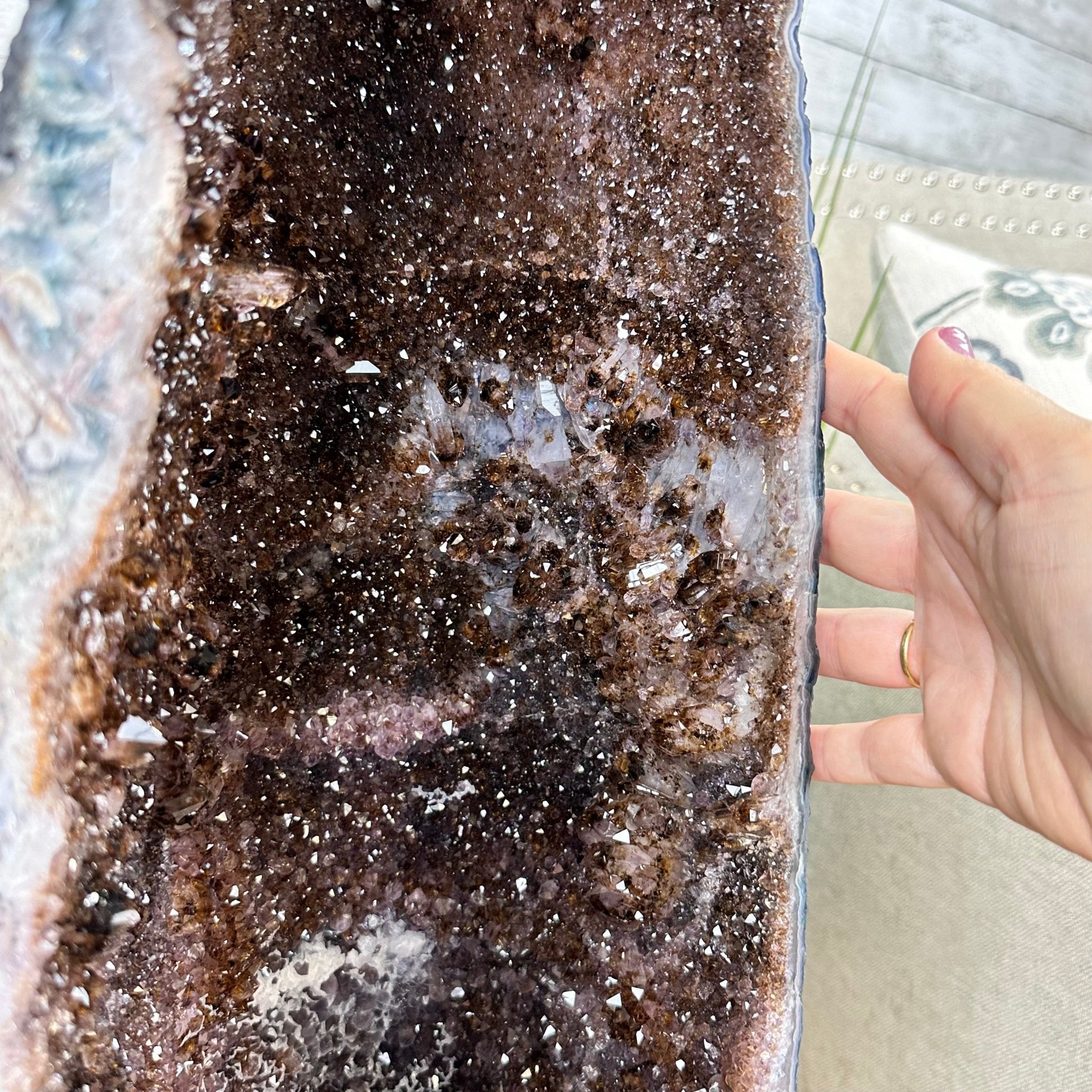 Extra Quality Brazilian Amethyst Cathedral, 131 lbs & 36" Tall #5601-1270 - Brazil GemsBrazil GemsExtra Quality Brazilian Amethyst Cathedral, 131 lbs & 36" Tall #5601-1270Cathedrals5601-1270