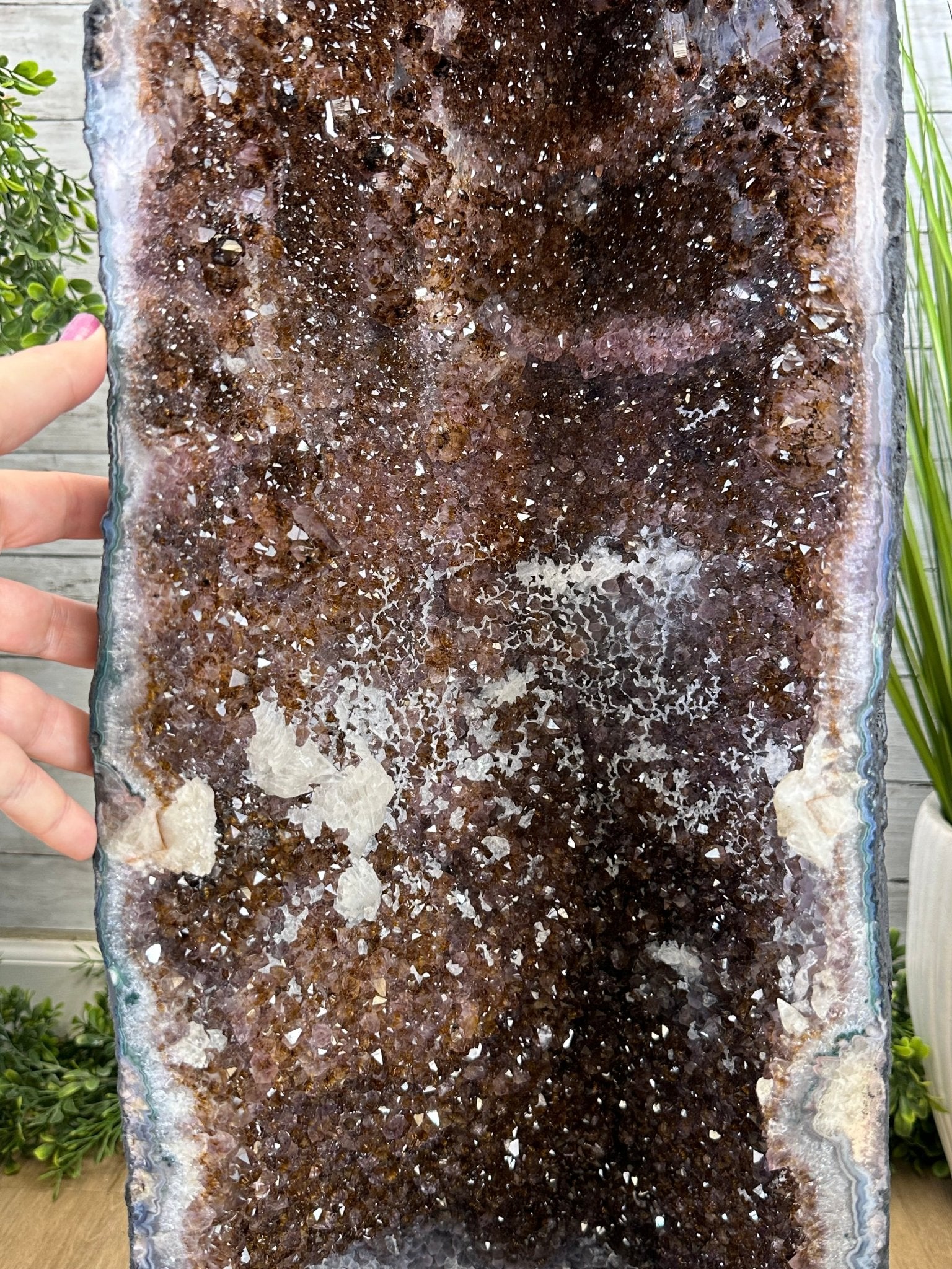 Extra Quality Brazilian Amethyst Cathedral, 131 lbs & 36" Tall #5601-1270 - Brazil GemsBrazil GemsExtra Quality Brazilian Amethyst Cathedral, 131 lbs & 36" Tall #5601-1270Cathedrals5601-1270