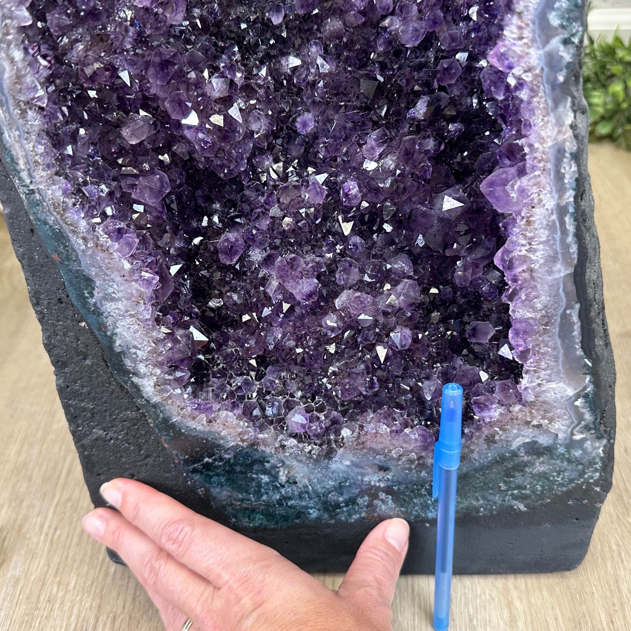 Extra Quality Brazilian Amethyst Cathedral, 138.1 lbs & 42.5" Tall, Model #5601-1240 - Brazil GemsBrazil GemsExtra Quality Brazilian Amethyst Cathedral, 138.1 lbs & 42.5" Tall, Model #5601-1240Cathedrals5601-1240