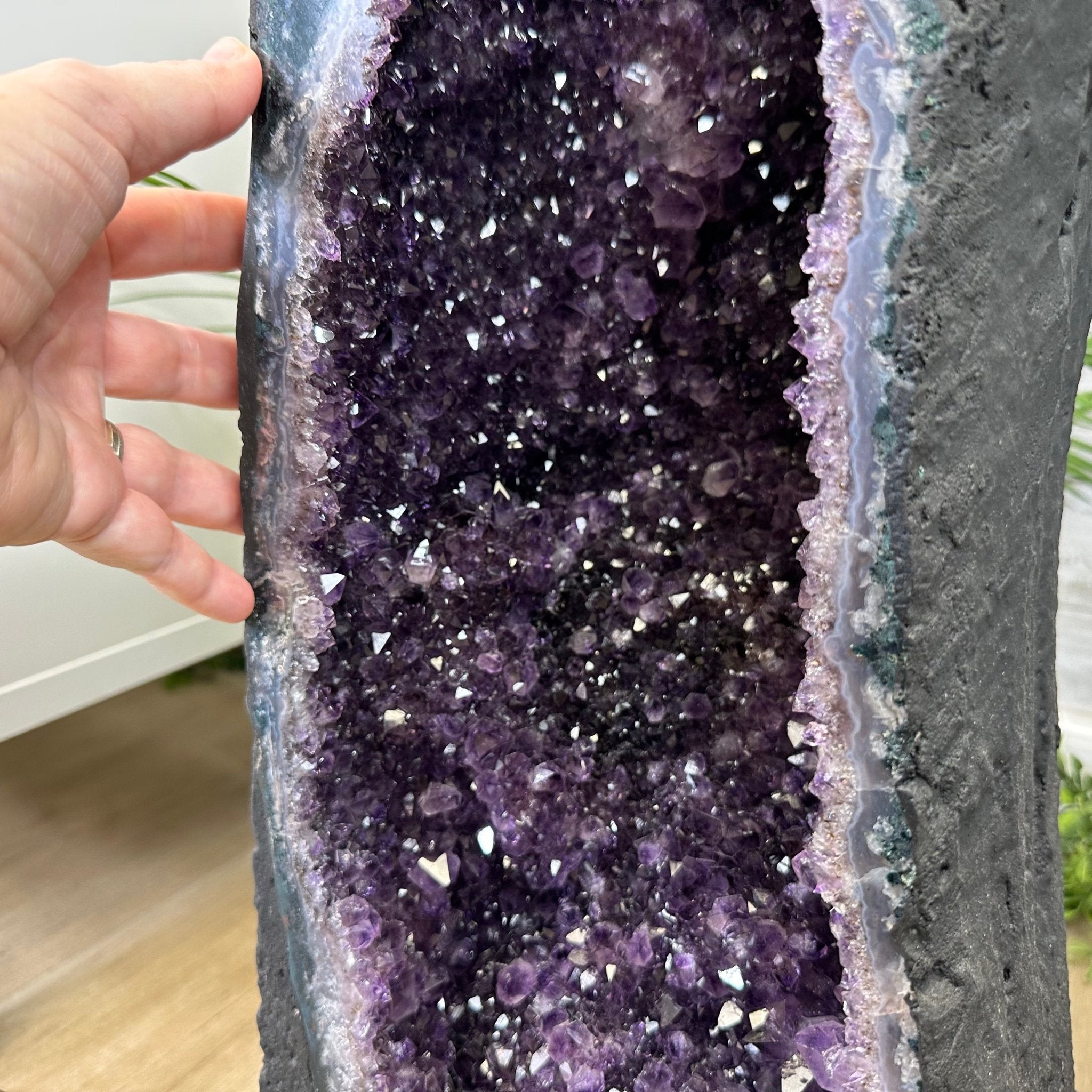Extra Quality Brazilian Amethyst Cathedral, 138.1 lbs & 42.5" Tall, Model #5601-1240 - Brazil GemsBrazil GemsExtra Quality Brazilian Amethyst Cathedral, 138.1 lbs & 42.5" Tall, Model #5601-1240Cathedrals5601-1240