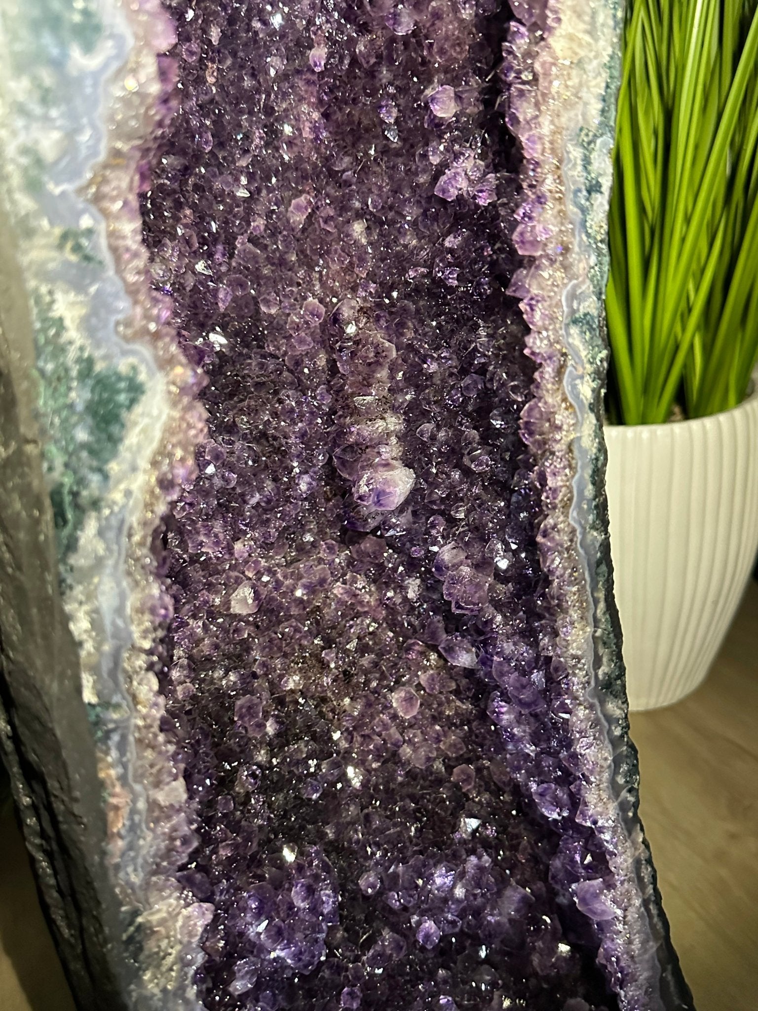 Extra Quality Brazilian Amethyst Cathedral, 138.1 lbs & 42.5" Tall, Model #5601-1240 - Brazil GemsBrazil GemsExtra Quality Brazilian Amethyst Cathedral, 138.1 lbs & 42.5" Tall, Model #5601-1240Cathedrals5601-1240