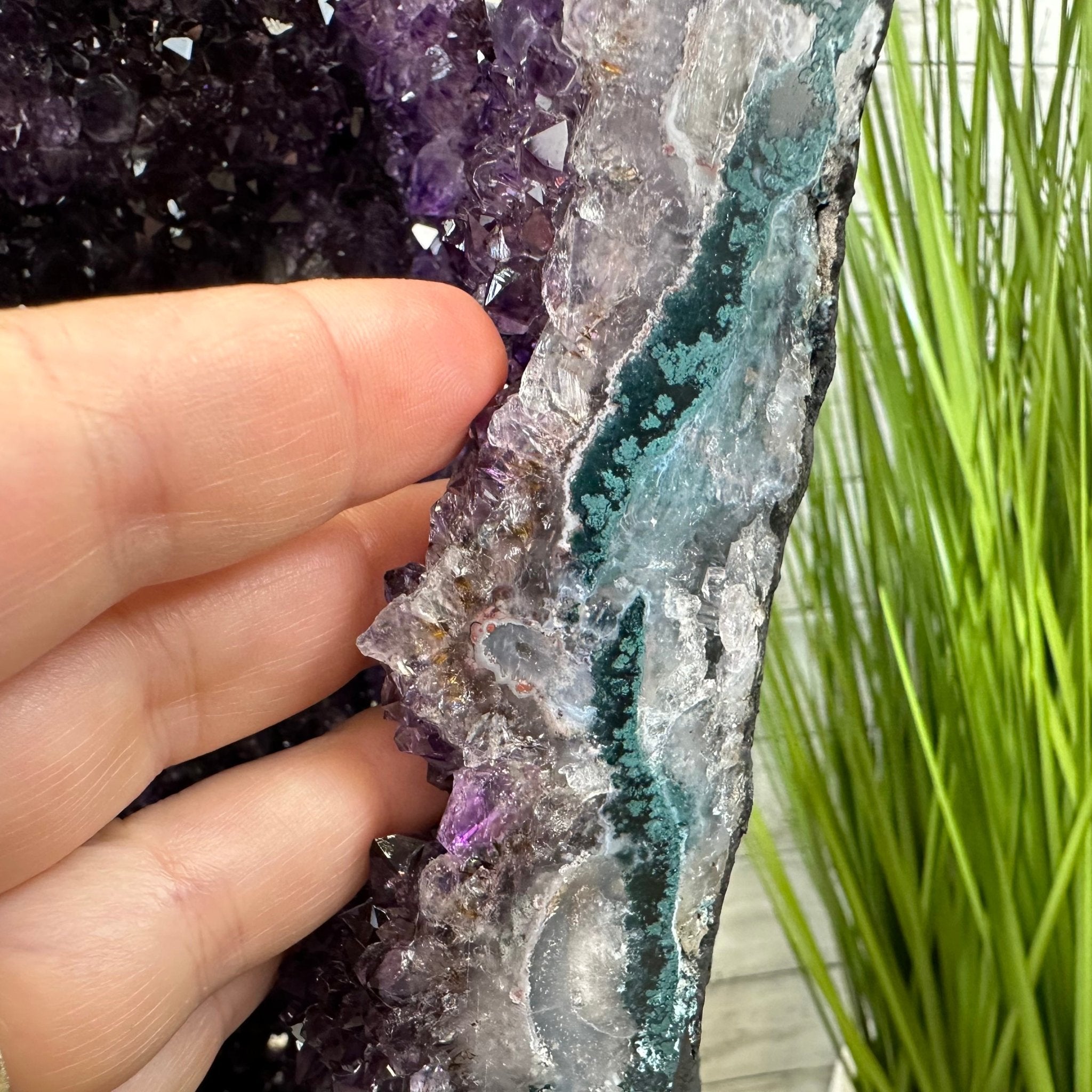 Extra Quality Brazilian Amethyst Cathedral, 138.1 lbs & 42.5" Tall, Model #5601-1240 - Brazil GemsBrazil GemsExtra Quality Brazilian Amethyst Cathedral, 138.1 lbs & 42.5" Tall, Model #5601-1240Cathedrals5601-1240