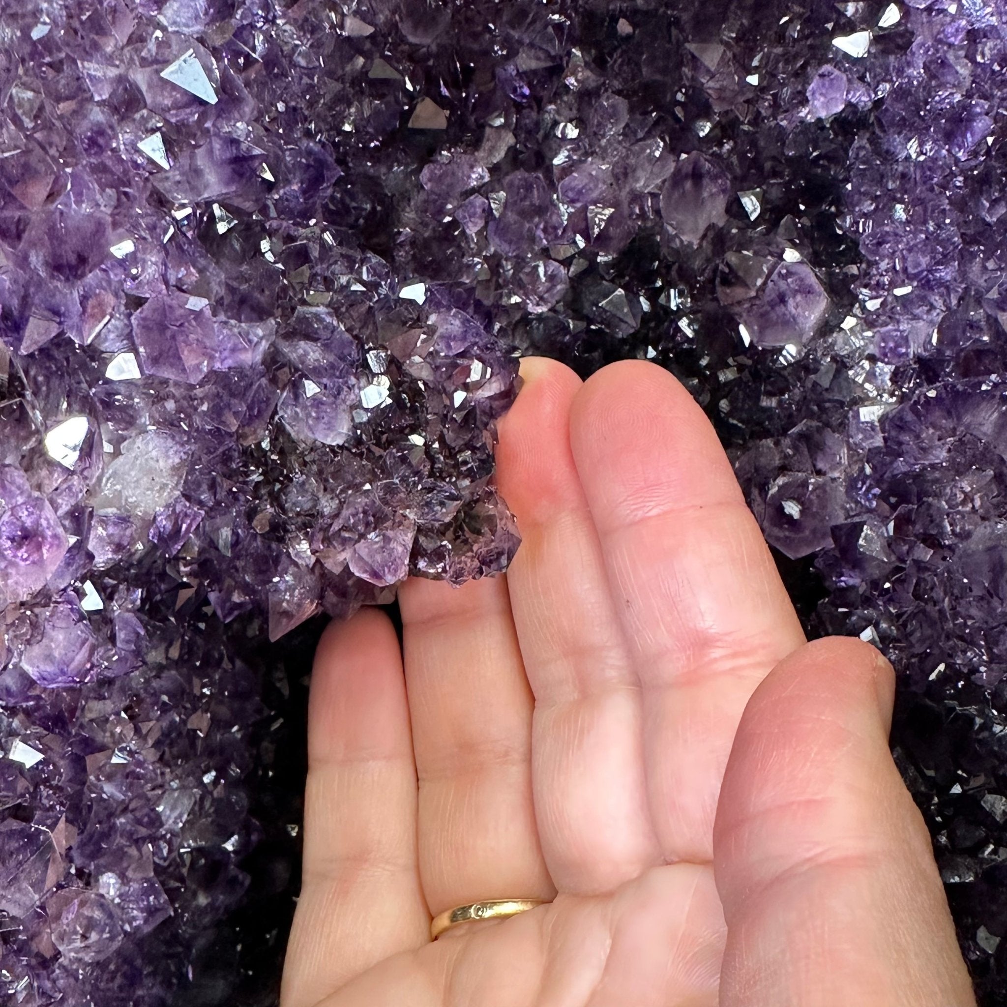 Extra Quality Brazilian Amethyst Cathedral, 138.1 lbs & 42.5" Tall, Model #5601-1240 - Brazil GemsBrazil GemsExtra Quality Brazilian Amethyst Cathedral, 138.1 lbs & 42.5" Tall, Model #5601-1240Cathedrals5601-1240