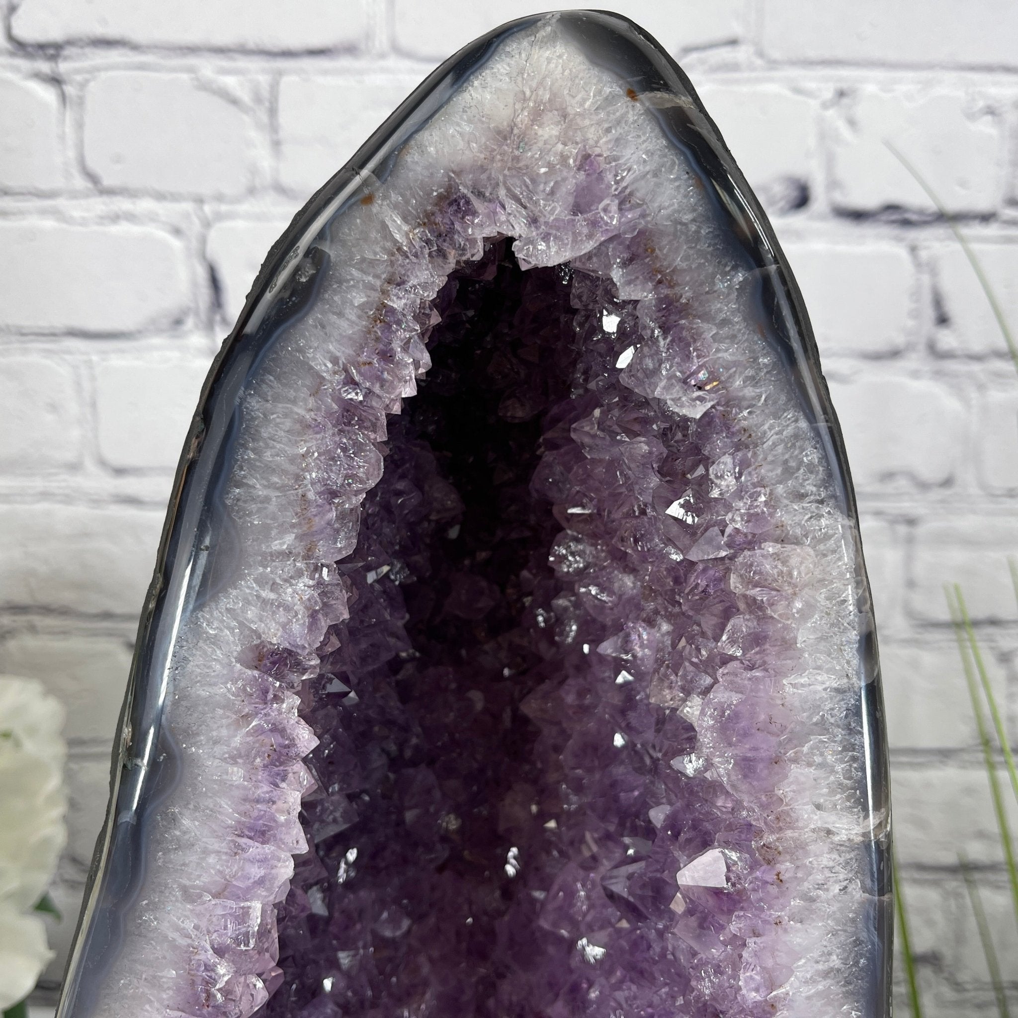 Extra Quality Brazilian Amethyst Cathedral, 14” tall & 22.5 lbs #5601-0425 by Brazil Gems - Brazil GemsBrazil GemsExtra Quality Brazilian Amethyst Cathedral, 14” tall & 22.5 lbs #5601-0425 by Brazil GemsCathedrals5601-0425