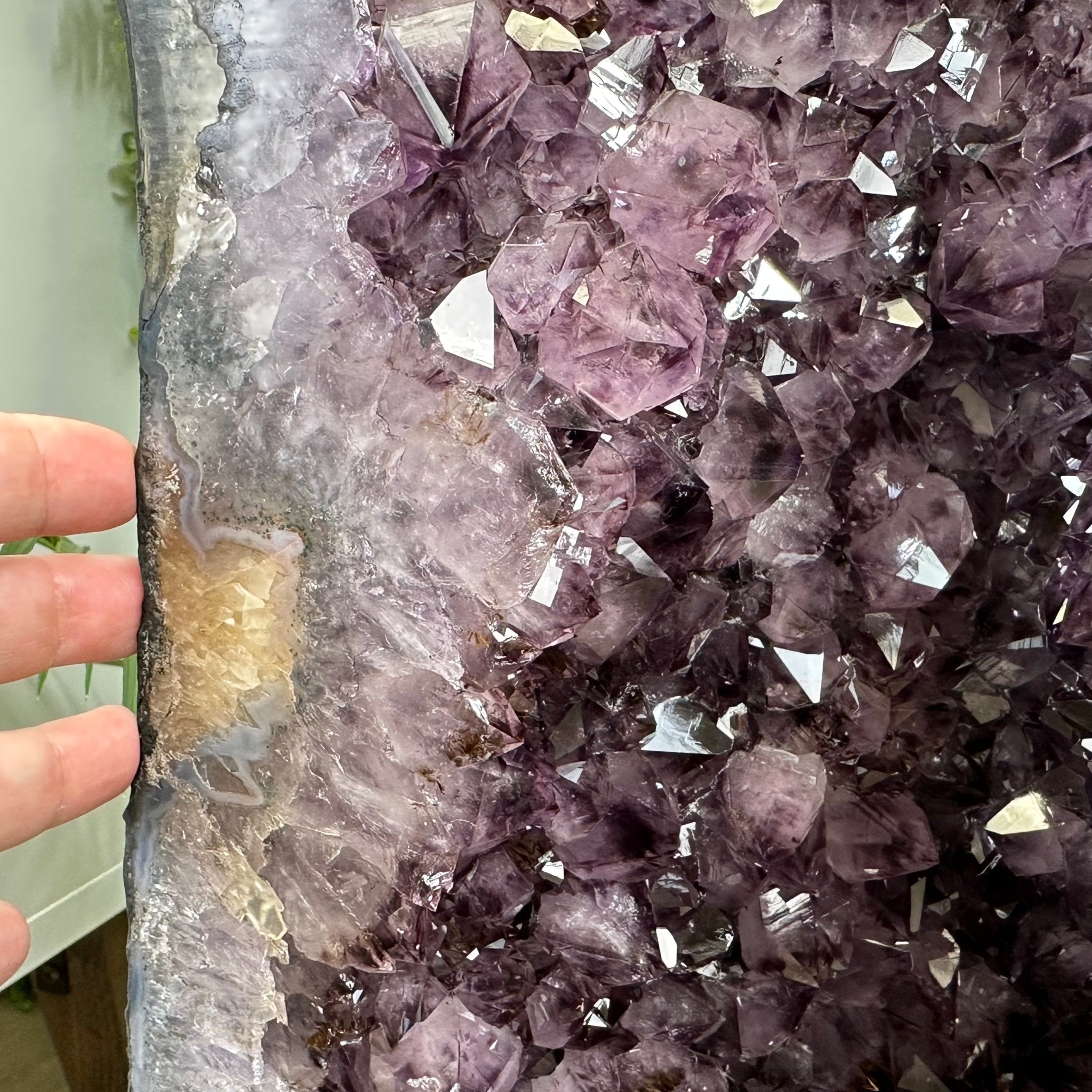 Extra Quality Brazilian Amethyst Cathedral, 143.7 lbs & 49" Tall, Model #5601-1219 by Brazil Gems - Brazil GemsBrazil GemsExtra Quality Brazilian Amethyst Cathedral, 143.7 lbs & 49" Tall, Model #5601-1219 by Brazil GemsCathedrals5601-1219