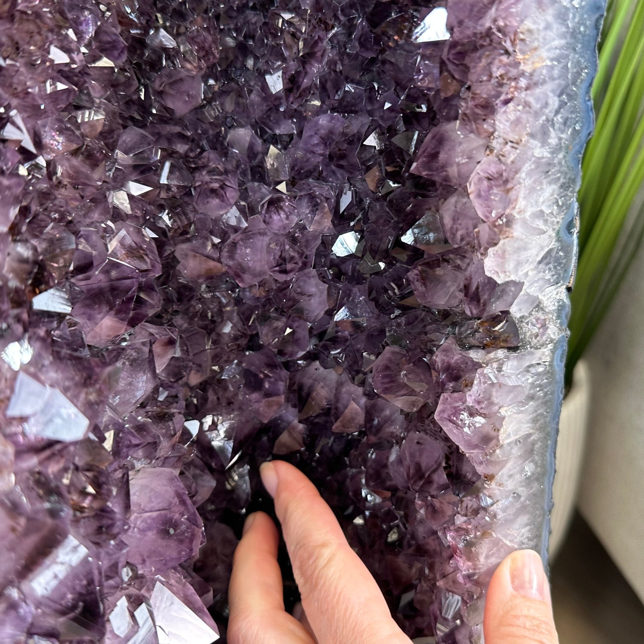 Extra Quality Brazilian Amethyst Cathedral, 143.7 lbs & 49" Tall, Model #5601-1219 by Brazil Gems - Brazil GemsBrazil GemsExtra Quality Brazilian Amethyst Cathedral, 143.7 lbs & 49" Tall, Model #5601-1219 by Brazil GemsCathedrals5601-1219