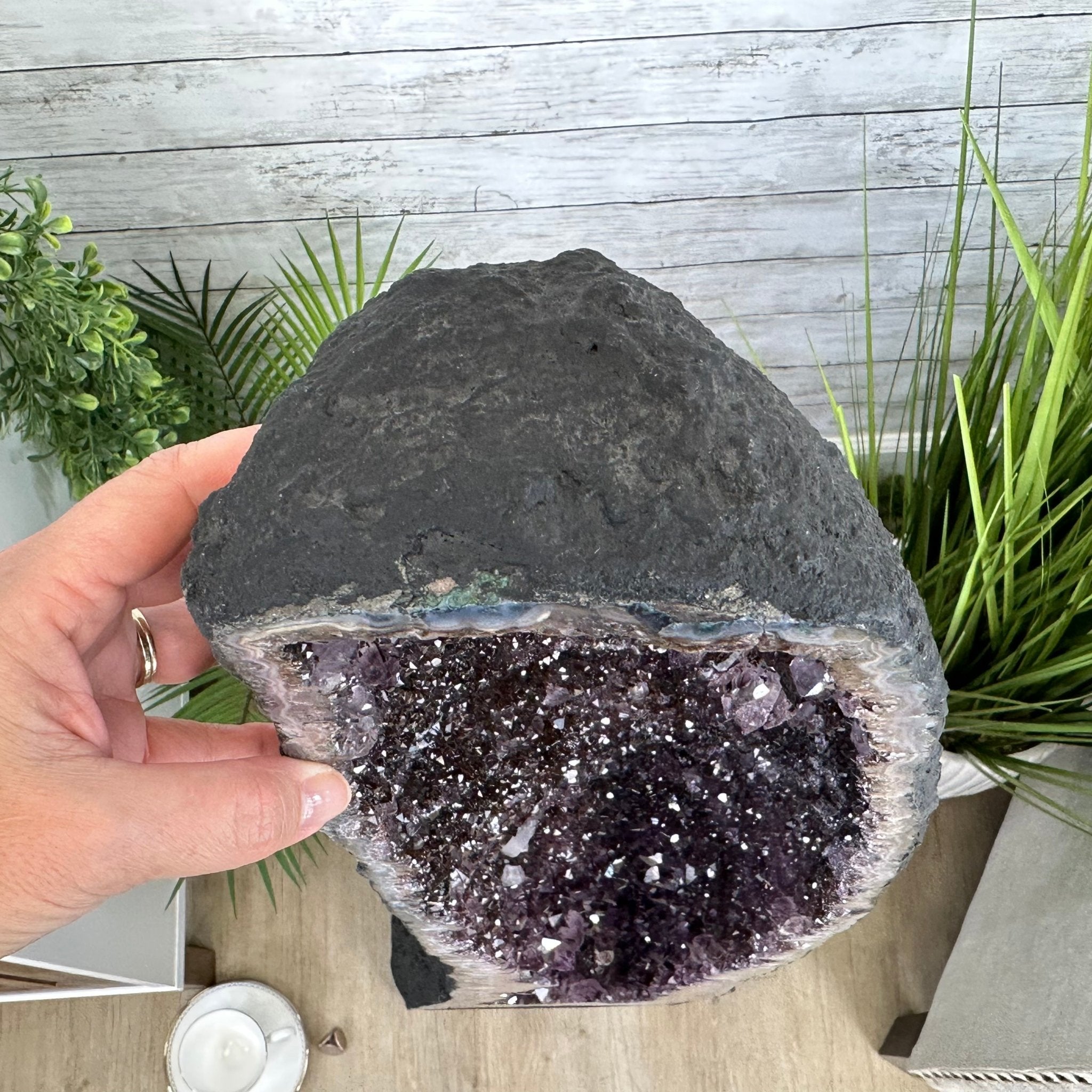 Extra Quality Brazilian Amethyst Cathedral, 143.7 lbs & 49" Tall, Model #5601-1219 by Brazil Gems - Brazil GemsBrazil GemsExtra Quality Brazilian Amethyst Cathedral, 143.7 lbs & 49" Tall, Model #5601-1219 by Brazil GemsCathedrals5601-1219