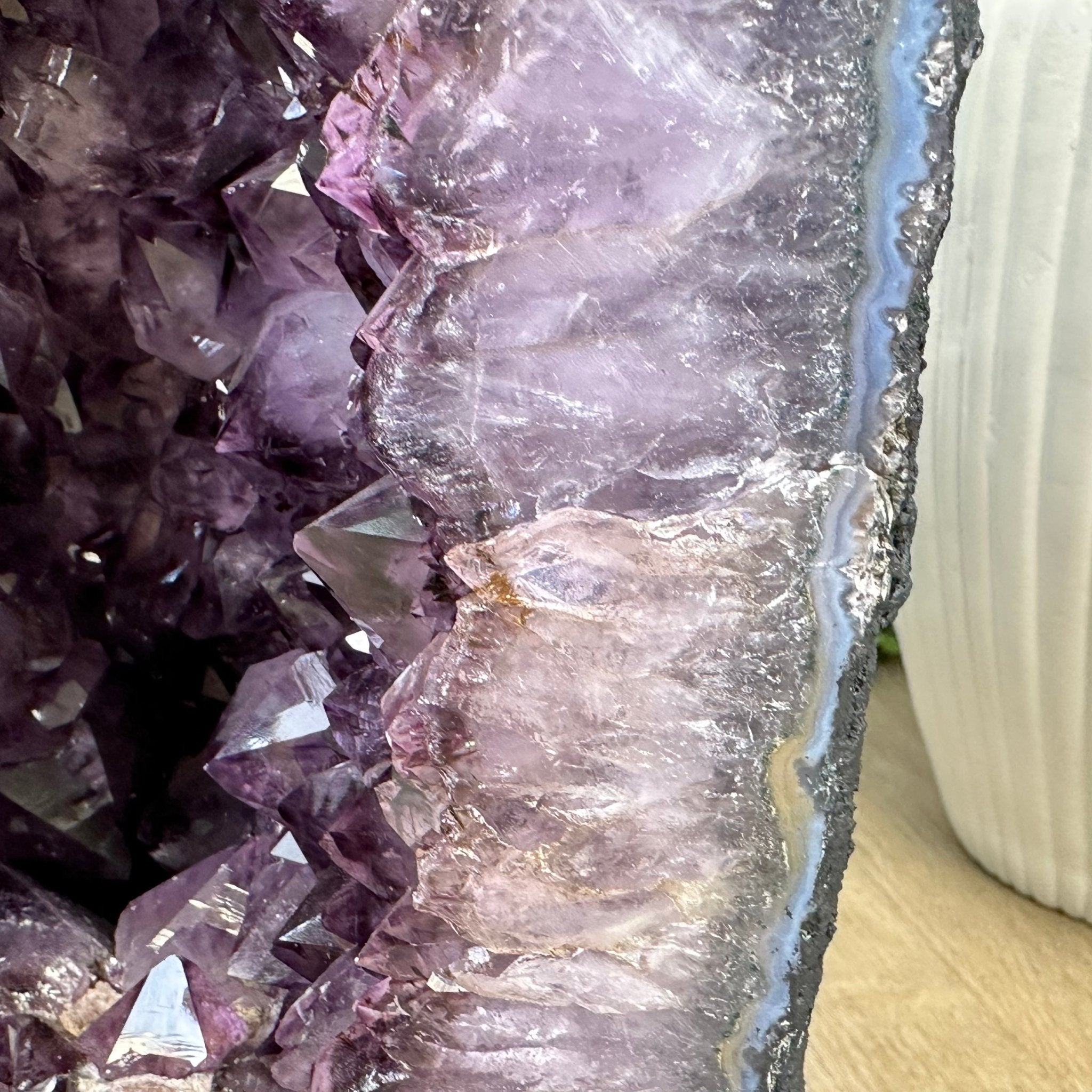 Extra Quality Brazilian Amethyst Cathedral, 143.7 lbs & 49" Tall, Model #5601-1219 by Brazil Gems - Brazil GemsBrazil GemsExtra Quality Brazilian Amethyst Cathedral, 143.7 lbs & 49" Tall, Model #5601-1219 by Brazil GemsCathedrals5601-1219
