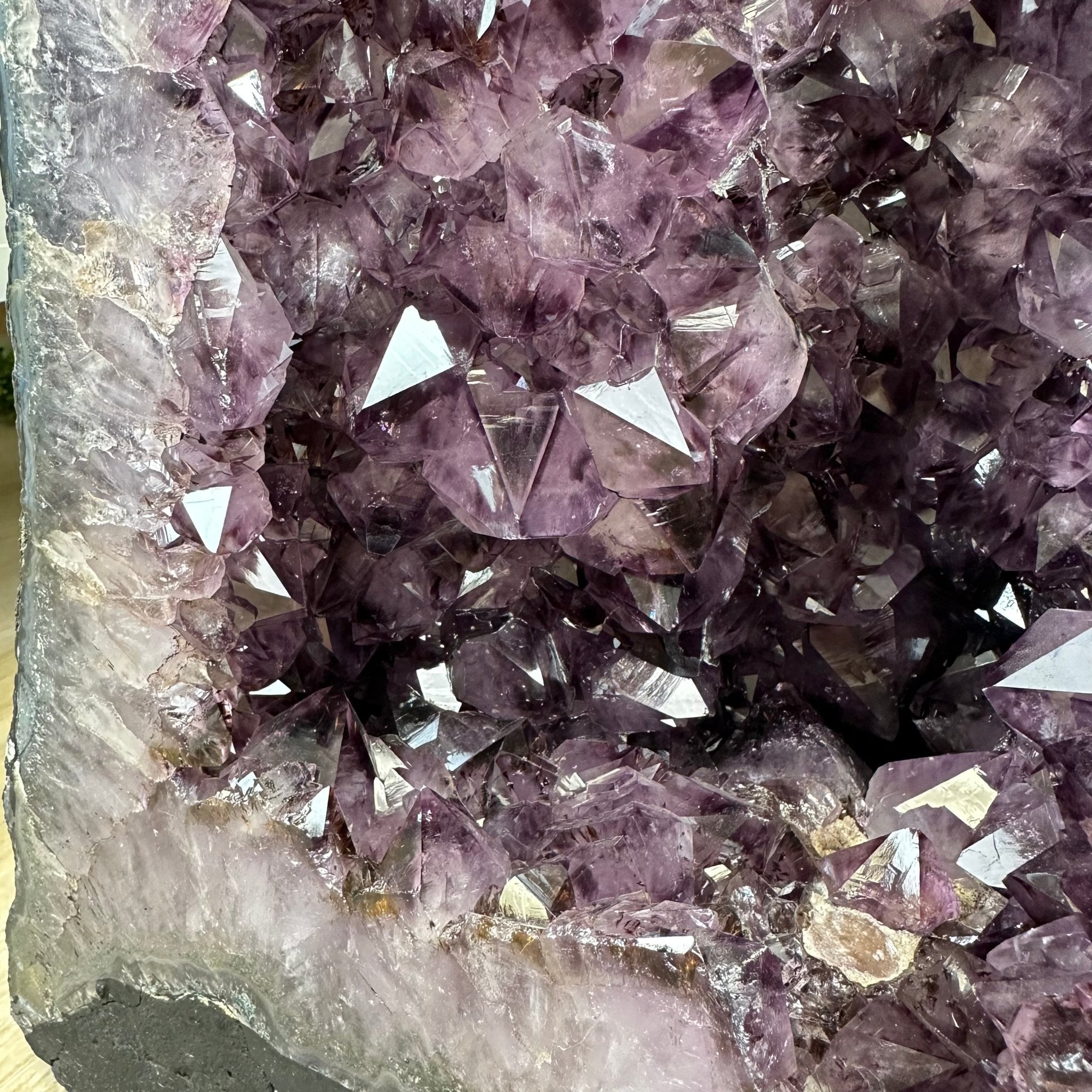 Extra Quality Brazilian Amethyst Cathedral, 143.7 lbs & 49" Tall, Model #5601-1219 by Brazil Gems - Brazil GemsBrazil GemsExtra Quality Brazilian Amethyst Cathedral, 143.7 lbs & 49" Tall, Model #5601-1219 by Brazil GemsCathedrals5601-1219