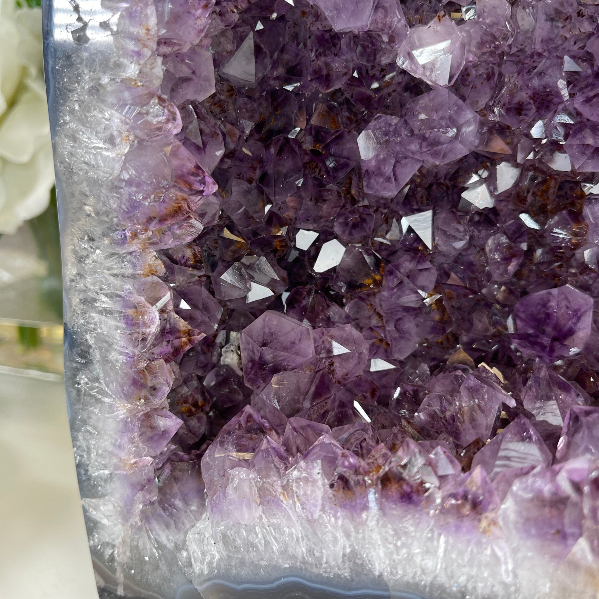 Extra Quality Brazilian Amethyst Cathedral, 15” tall & 27.9 lbs #5601-0477 by Brazil Gems - Brazil GemsBrazil GemsExtra Quality Brazilian Amethyst Cathedral, 15” tall & 27.9 lbs #5601-0477 by Brazil GemsCathedrals5601-0477