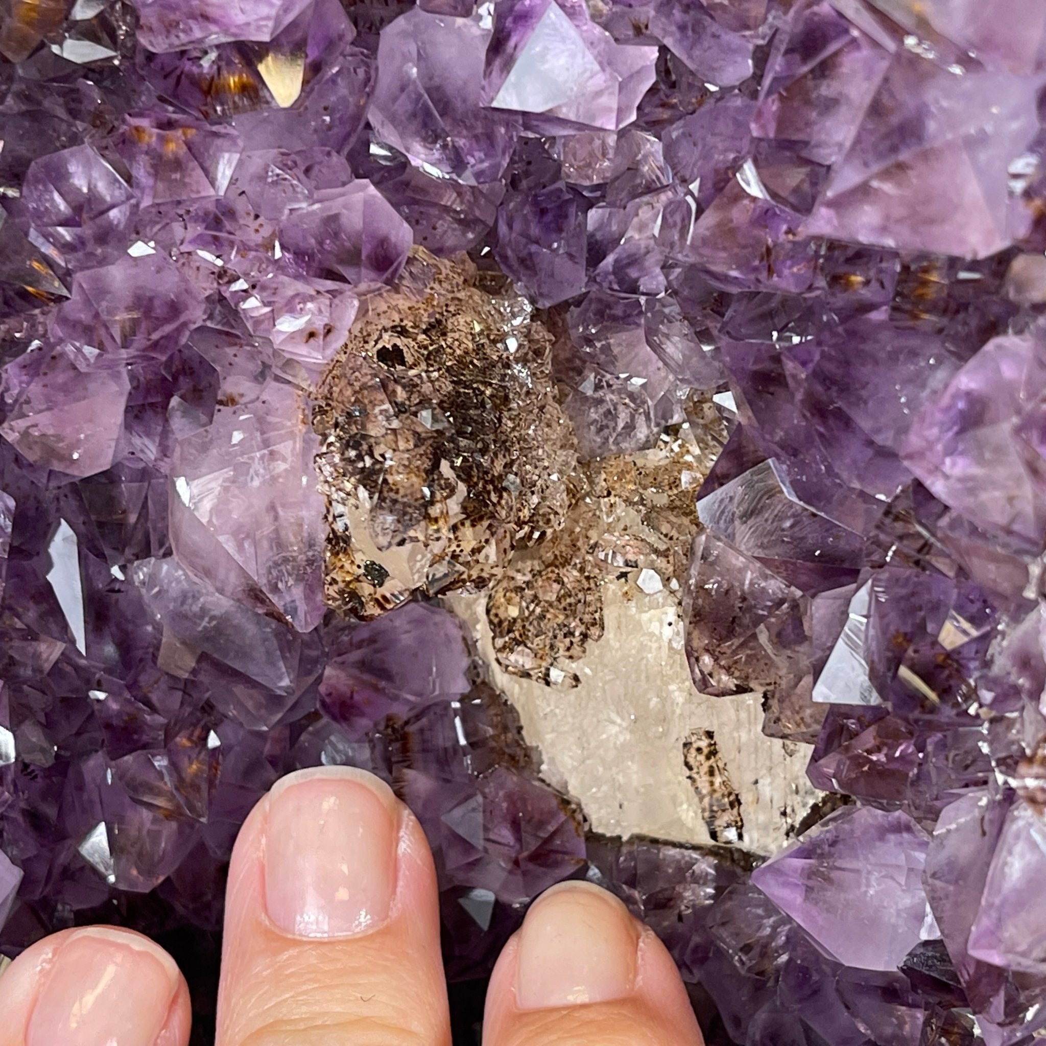 Extra Quality Brazilian Amethyst Cathedral, 15” tall & 27.9 lbs #5601-0477 by Brazil Gems - Brazil GemsBrazil GemsExtra Quality Brazilian Amethyst Cathedral, 15” tall & 27.9 lbs #5601-0477 by Brazil GemsCathedrals5601-0477