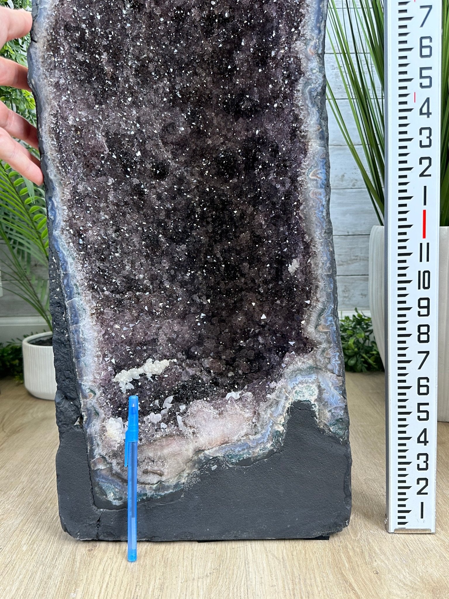 Extra Quality Brazilian Amethyst Cathedral, 154.8 lbs & 47.5" Tall, Model #5601-1226 by Brazil Gems - Brazil GemsBrazil GemsExtra Quality Brazilian Amethyst Cathedral, 154.8 lbs & 47.5" Tall, Model #5601-1226 by Brazil GemsCathedrals5601-1226