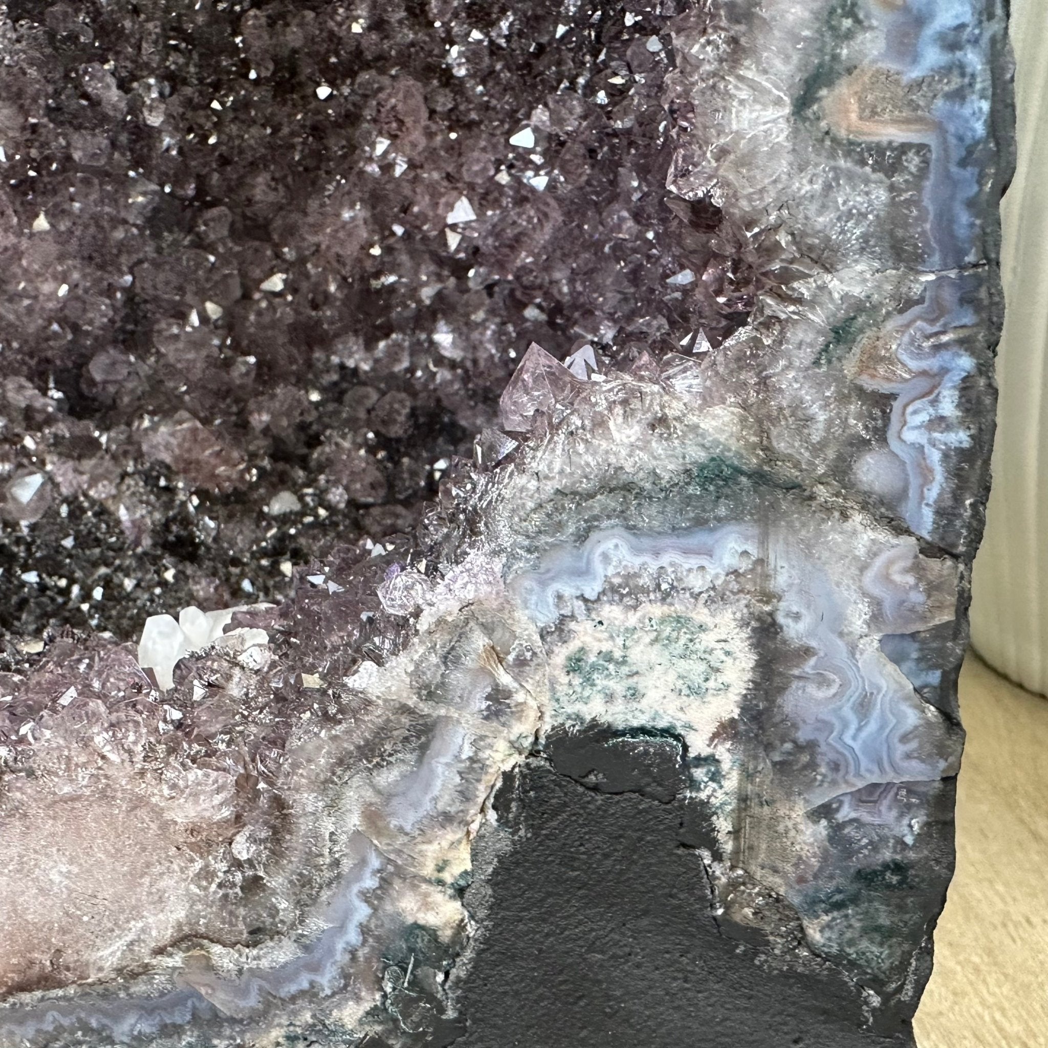 Extra Quality Brazilian Amethyst Cathedral, 154.8 lbs & 47.5" Tall, Model #5601-1226 by Brazil Gems - Brazil GemsBrazil GemsExtra Quality Brazilian Amethyst Cathedral, 154.8 lbs & 47.5" Tall, Model #5601-1226 by Brazil GemsCathedrals5601-1226