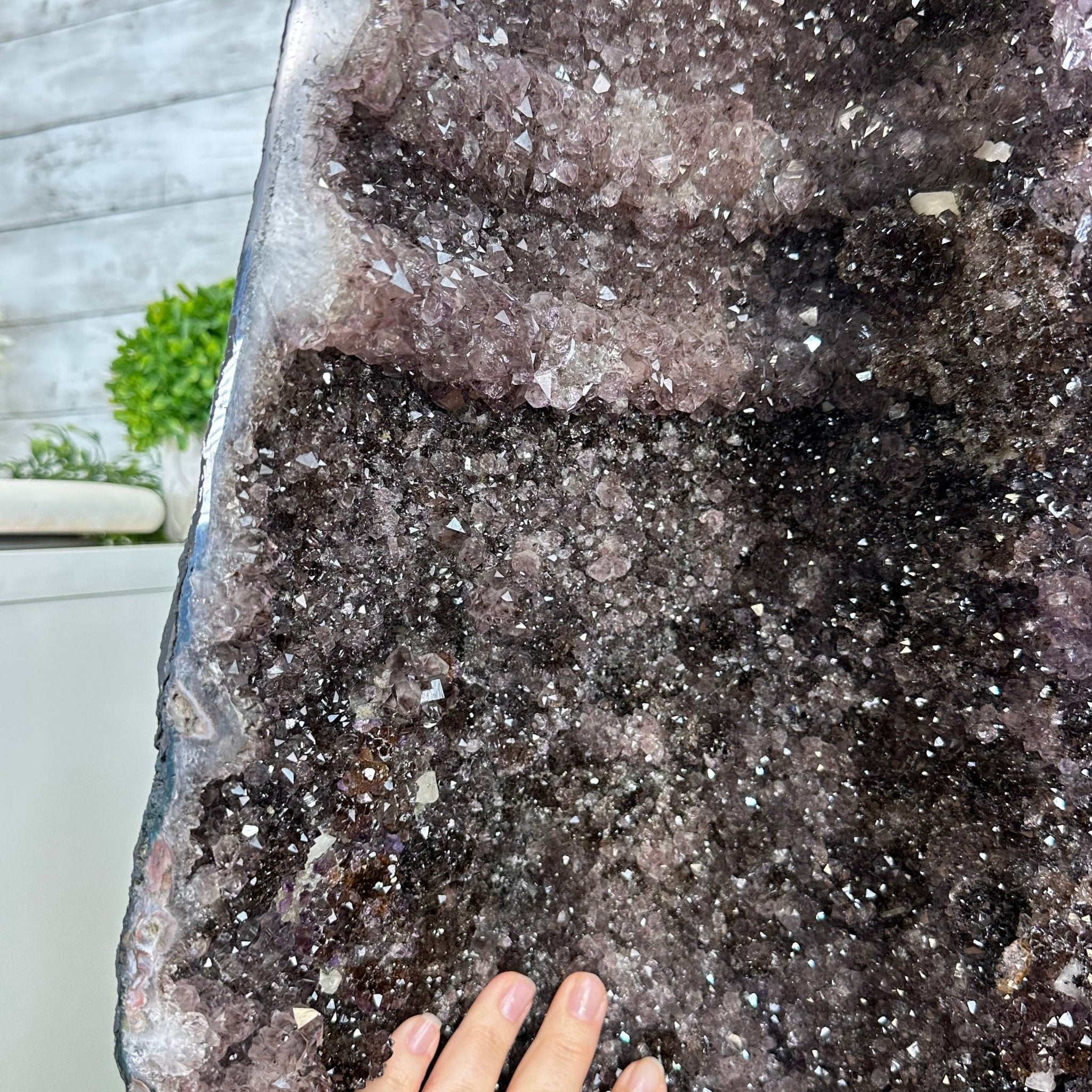 Extra Quality Brazilian Amethyst Cathedral, 154.8 lbs & 47.5" Tall, Model #5601-1226 by Brazil Gems - Brazil GemsBrazil GemsExtra Quality Brazilian Amethyst Cathedral, 154.8 lbs & 47.5" Tall, Model #5601-1226 by Brazil GemsCathedrals5601-1226