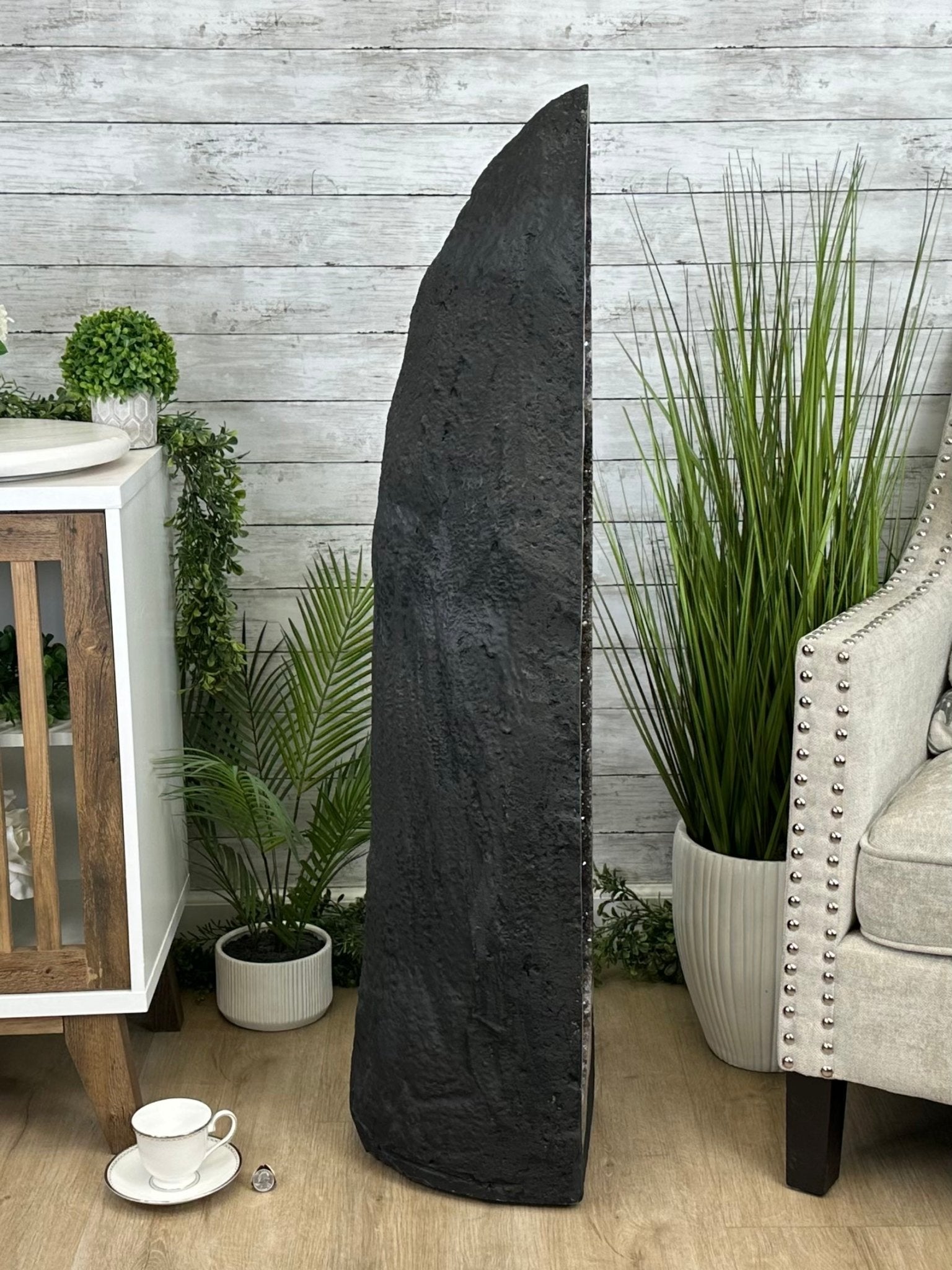 Extra Quality Brazilian Amethyst Cathedral, 154.8 lbs & 47.5" Tall, Model #5601-1226 by Brazil Gems - Brazil GemsBrazil GemsExtra Quality Brazilian Amethyst Cathedral, 154.8 lbs & 47.5" Tall, Model #5601-1226 by Brazil GemsCathedrals5601-1226