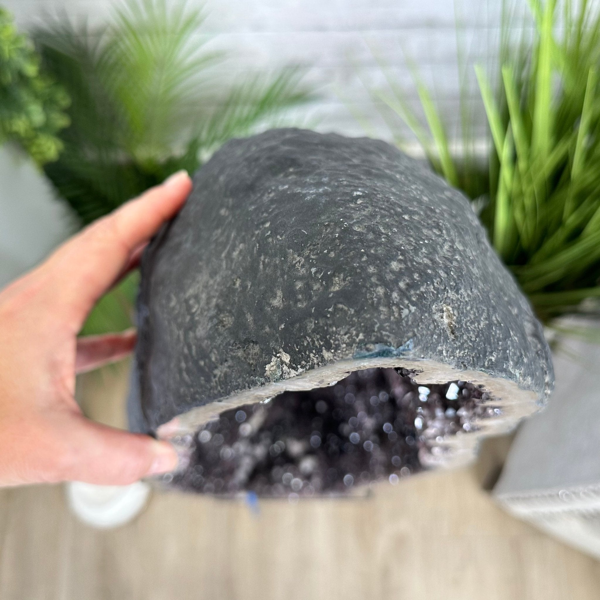 Extra Quality Brazilian Amethyst Cathedral, 154.8 lbs & 47.5" Tall, Model #5601-1226 by Brazil Gems - Brazil GemsBrazil GemsExtra Quality Brazilian Amethyst Cathedral, 154.8 lbs & 47.5" Tall, Model #5601-1226 by Brazil GemsCathedrals5601-1226