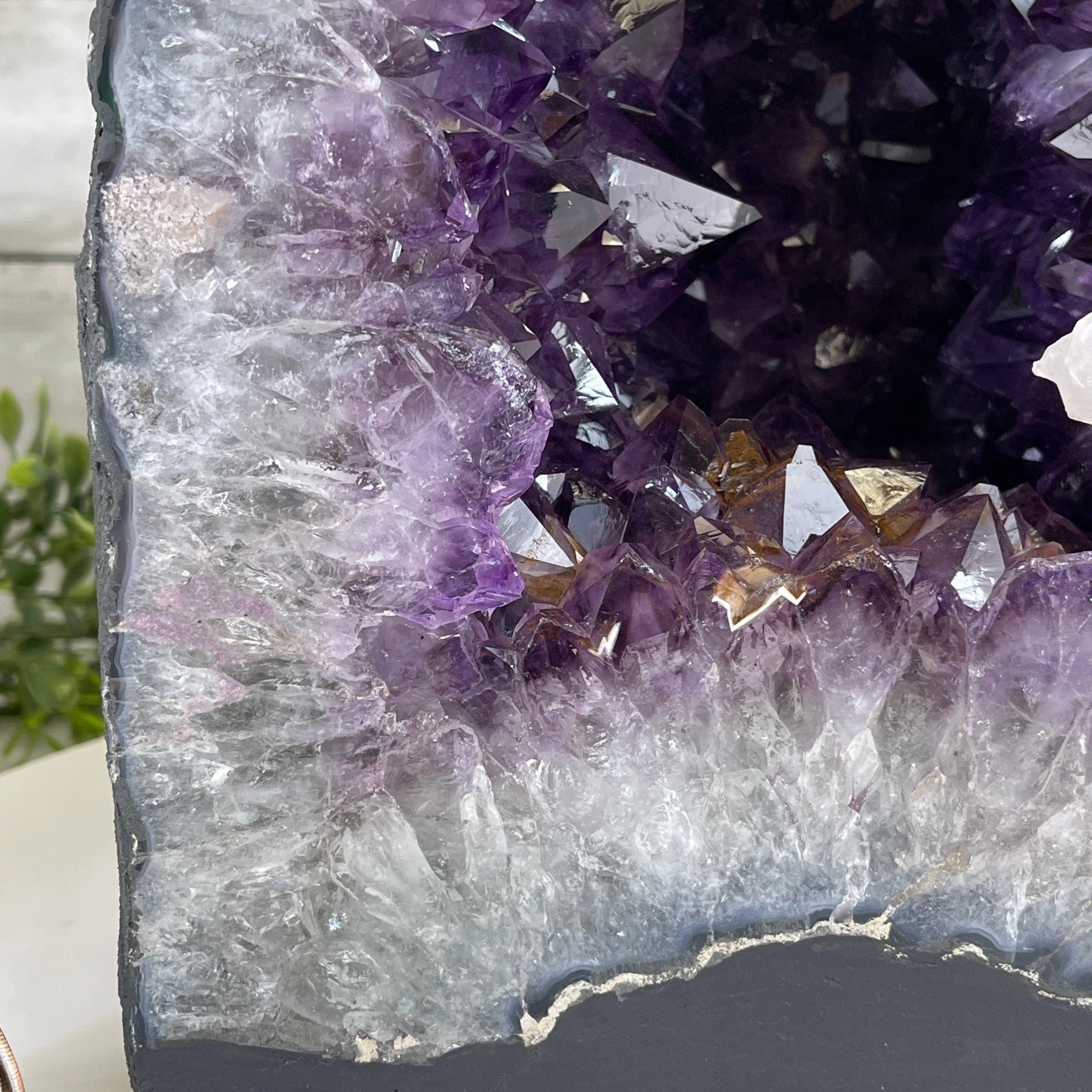Extra Quality Brazilian Amethyst Cathedral, 16.6” tall & 47.2 lbs #5601-0526 by Brazil Gems - Brazil GemsBrazil GemsExtra Quality Brazilian Amethyst Cathedral, 16.6” tall & 47.2 lbs #5601-0526 by Brazil GemsCathedrals5601-0526