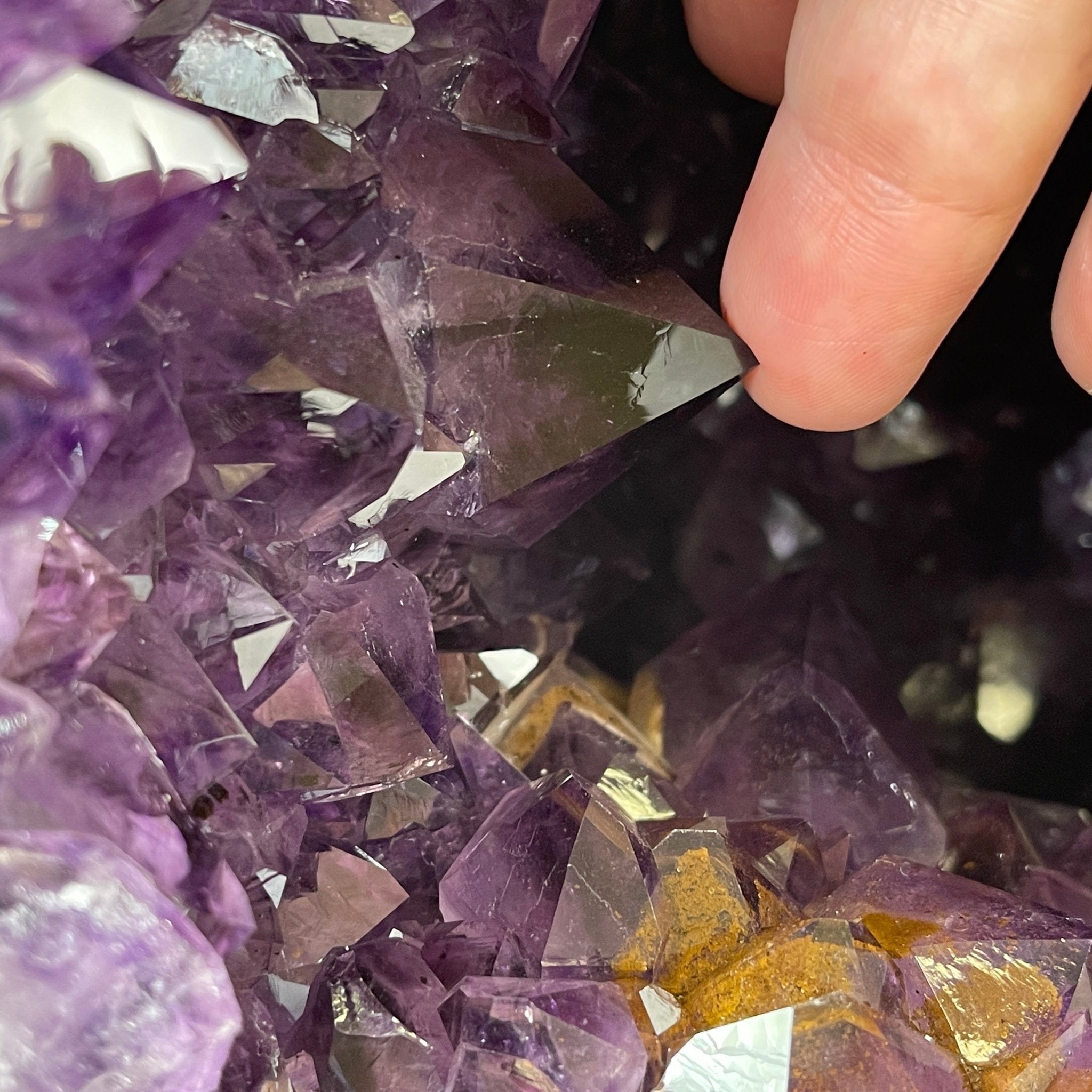 Extra Quality Brazilian Amethyst Cathedral, 16.6” tall & 47.2 lbs #5601-0526 by Brazil Gems - Brazil GemsBrazil GemsExtra Quality Brazilian Amethyst Cathedral, 16.6” tall & 47.2 lbs #5601-0526 by Brazil GemsCathedrals5601-0526