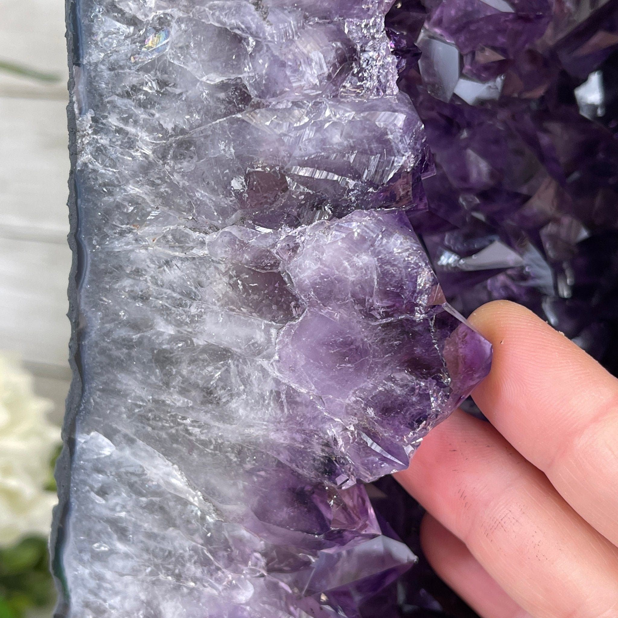 Extra Quality Brazilian Amethyst Cathedral, 16.6” tall & 47.2 lbs #5601-0526 by Brazil Gems - Brazil GemsBrazil GemsExtra Quality Brazilian Amethyst Cathedral, 16.6” tall & 47.2 lbs #5601-0526 by Brazil GemsCathedrals5601-0526