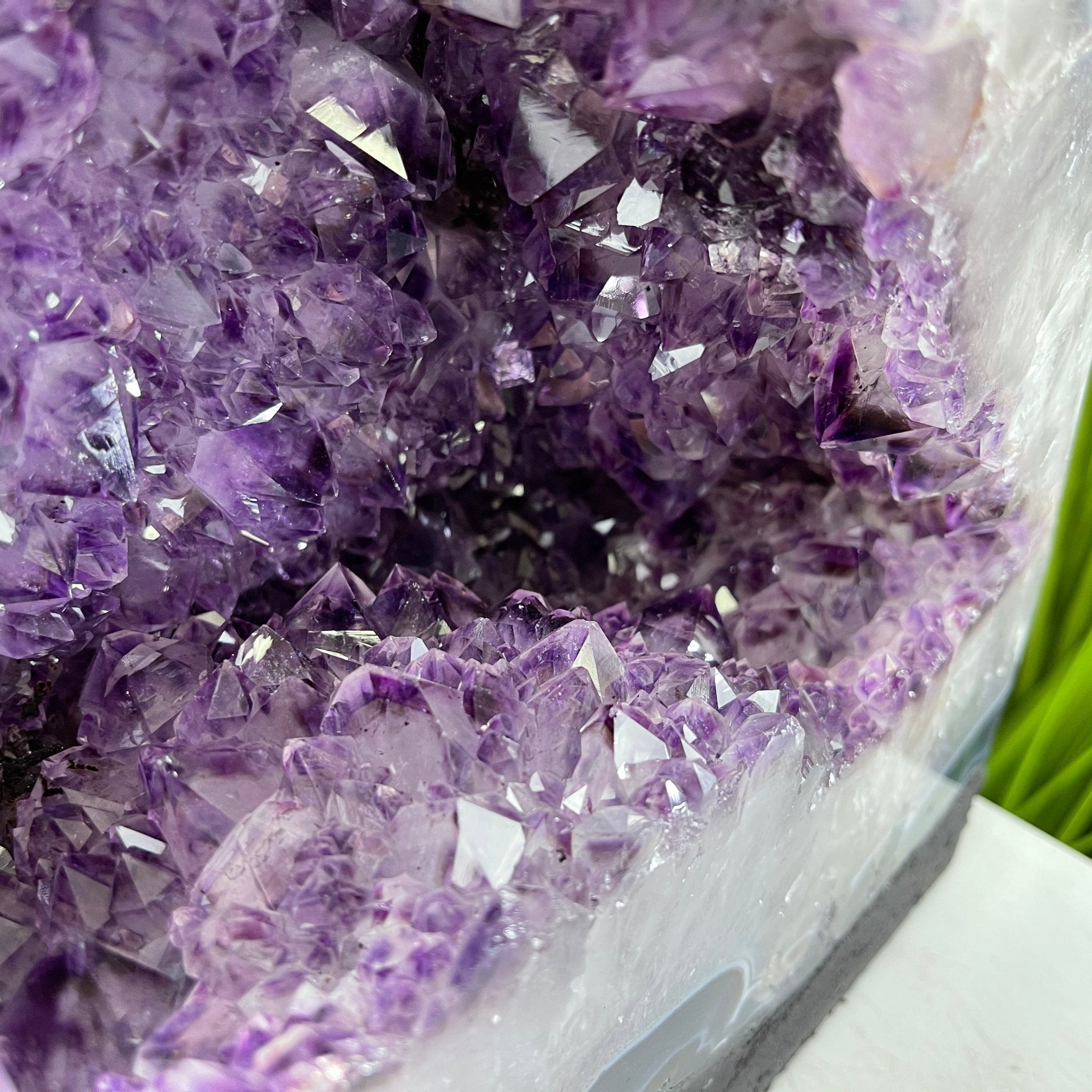 Extra Quality Brazilian Amethyst Cathedral, 19” tall & 63.8 lbs #5601-0443 by Brazil Gems - Brazil GemsBrazil GemsExtra Quality Brazilian Amethyst Cathedral, 19” tall & 63.8 lbs #5601-0443 by Brazil GemsCathedrals5601-0443