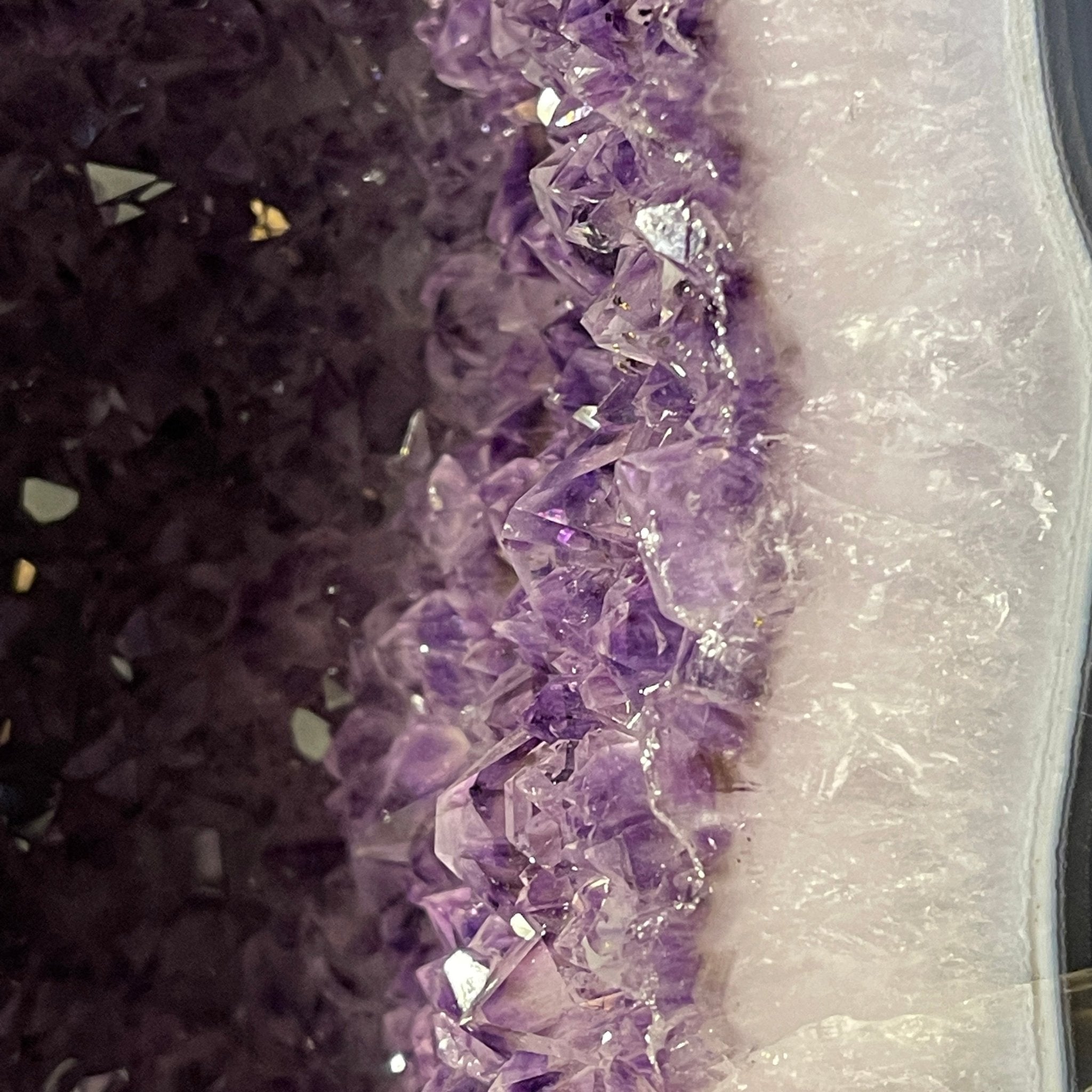 Extra Quality Brazilian Amethyst Cathedral, 19” tall & 63.8 lbs #5601-0443 by Brazil Gems - Brazil GemsBrazil GemsExtra Quality Brazilian Amethyst Cathedral, 19” tall & 63.8 lbs #5601-0443 by Brazil GemsCathedrals5601-0443