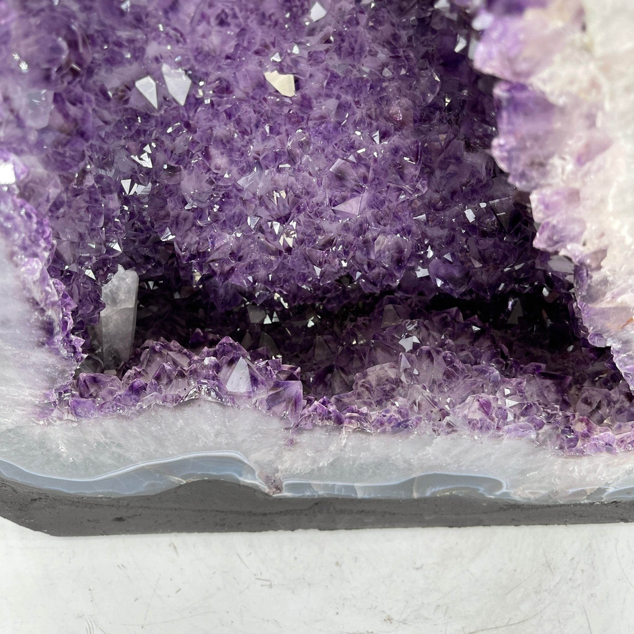 Extra Quality Brazilian Amethyst Cathedral, 19” tall & 63.8 lbs #5601-0443 by Brazil Gems - Brazil GemsBrazil GemsExtra Quality Brazilian Amethyst Cathedral, 19” tall & 63.8 lbs #5601-0443 by Brazil GemsCathedrals5601-0443