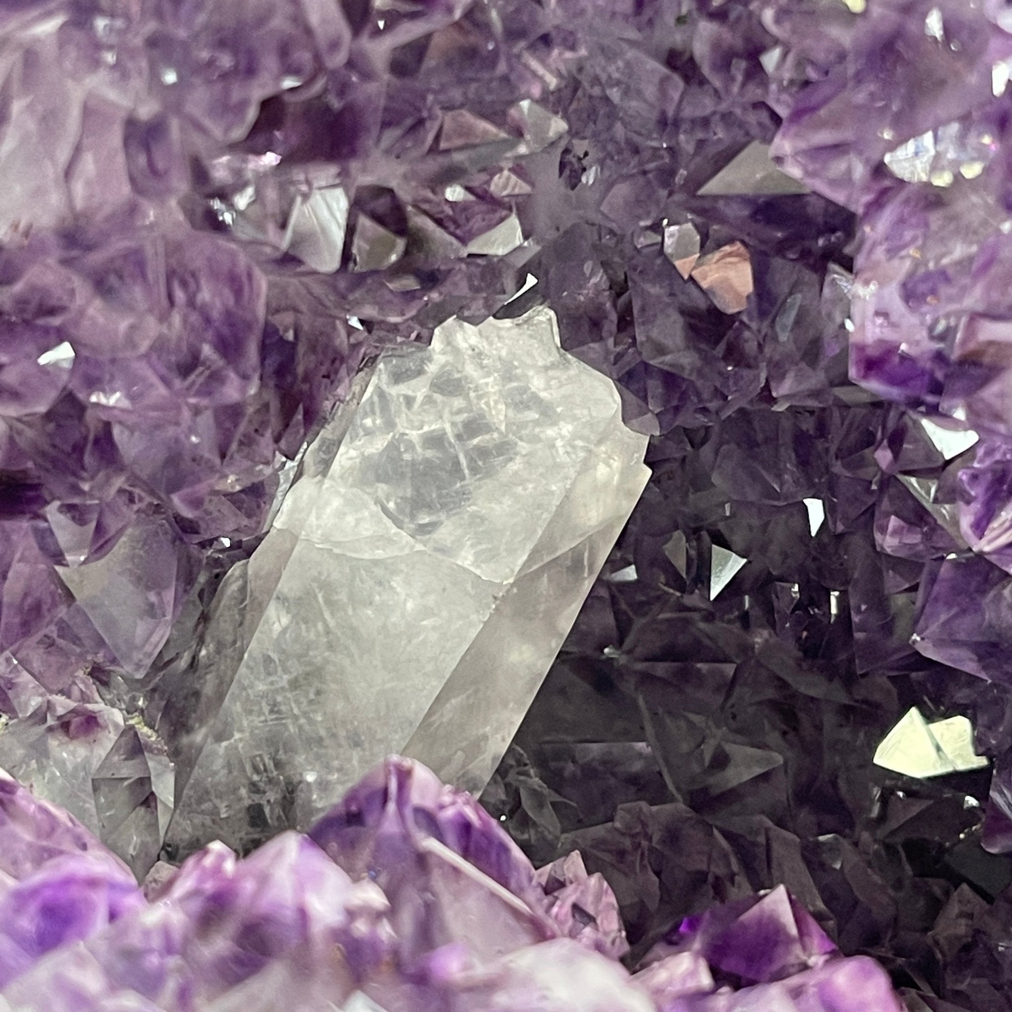 Extra Quality Brazilian Amethyst Cathedral, 19” tall & 63.8 lbs #5601-0443 by Brazil Gems - Brazil GemsBrazil GemsExtra Quality Brazilian Amethyst Cathedral, 19” tall & 63.8 lbs #5601-0443 by Brazil GemsCathedrals5601-0443