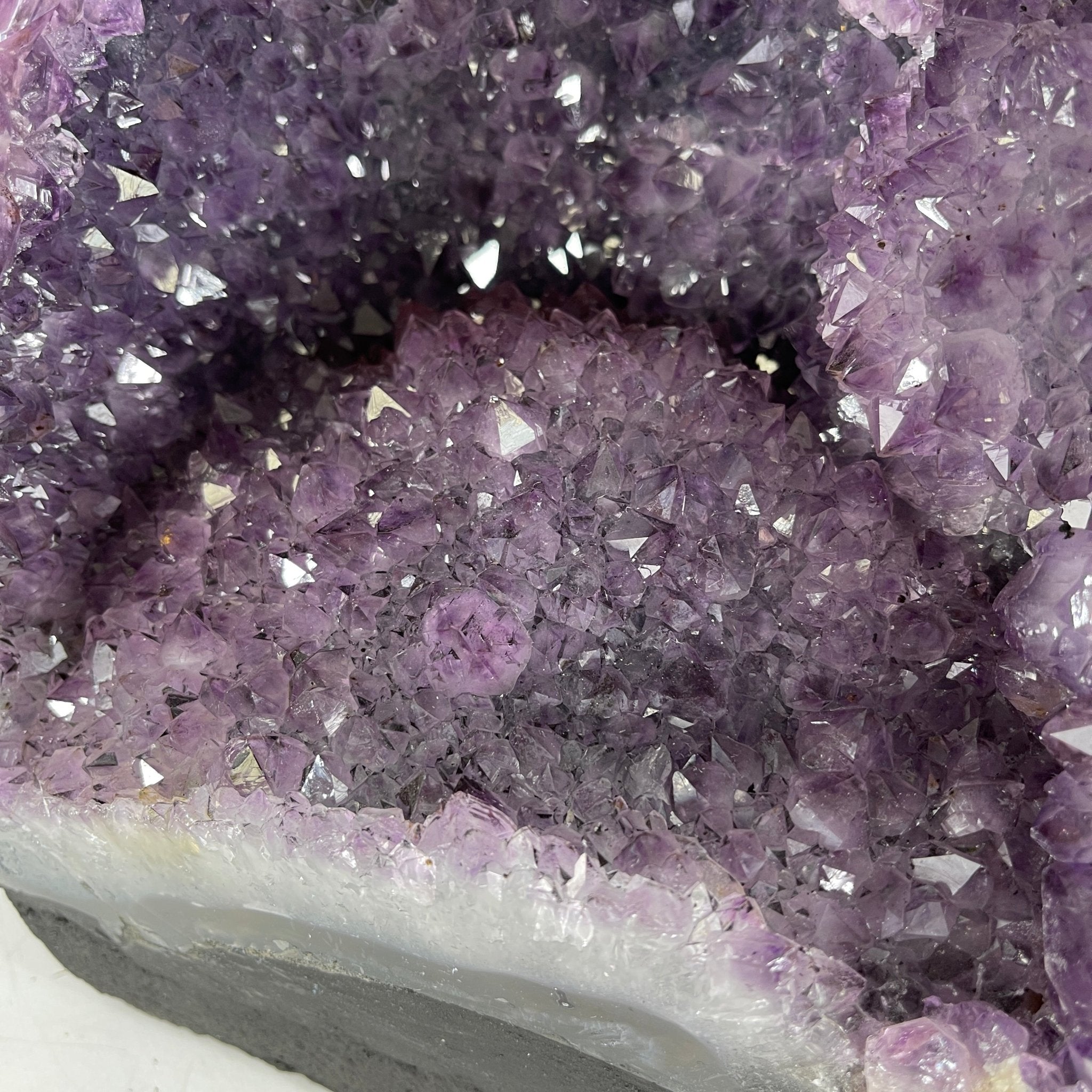 Extra Quality Brazilian Amethyst Cathedral, 19.25” tall & 38.9 lbs #5601-0435 by Brazil Gems - Brazil GemsBrazil GemsExtra Quality Brazilian Amethyst Cathedral, 19.25” tall & 38.9 lbs #5601-0435 by Brazil GemsCathedrals5601-0435