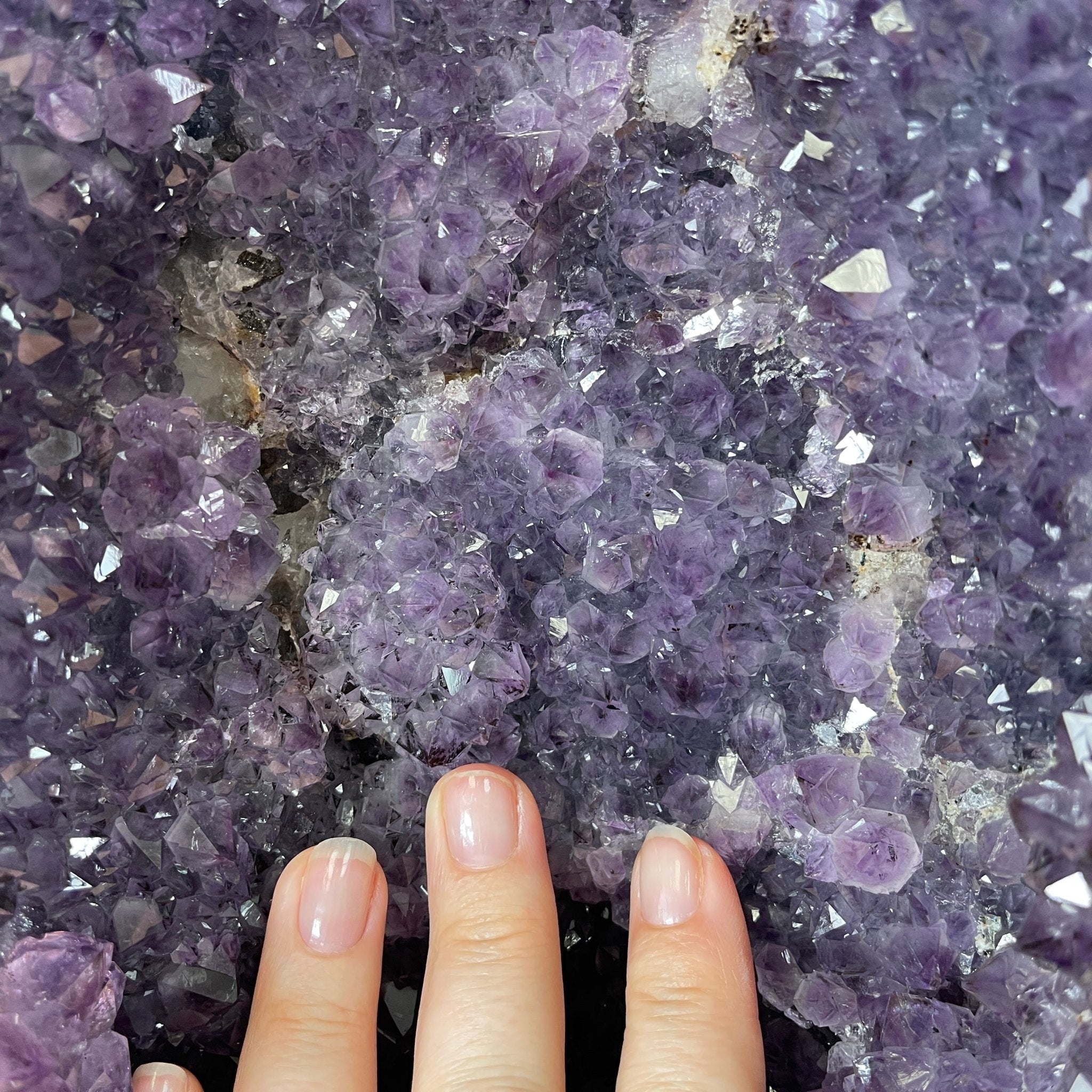 Extra Quality Brazilian Amethyst Cathedral, 19.25” tall & 38.9 lbs #5601-0435 by Brazil Gems - Brazil GemsBrazil GemsExtra Quality Brazilian Amethyst Cathedral, 19.25” tall & 38.9 lbs #5601-0435 by Brazil GemsCathedrals5601-0435