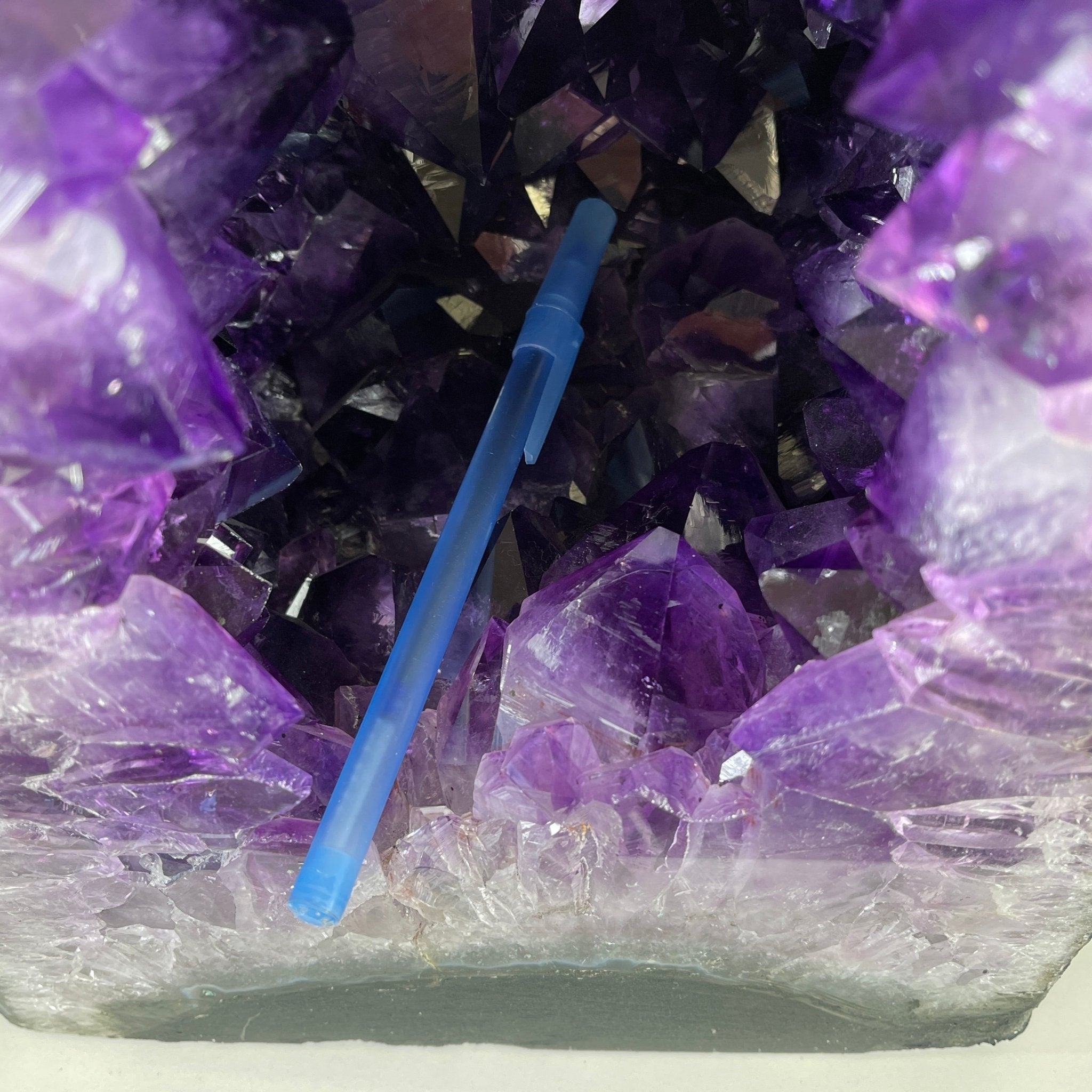 Extra Quality Brazilian Amethyst Cathedral, 19.6” tall & 81.4 lbs #5601-0708 by Brazil Gems - Brazil GemsBrazil GemsExtra Quality Brazilian Amethyst Cathedral, 19.6” tall & 81.4 lbs #5601-0708 by Brazil GemsCathedrals5601-0708
