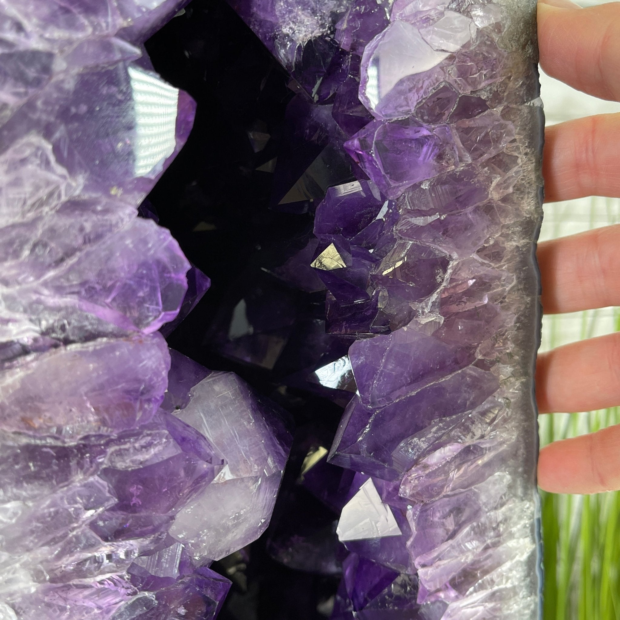 Extra Quality Brazilian Amethyst Cathedral, 19.6” tall & 81.4 lbs #5601-0708 by Brazil Gems - Brazil GemsBrazil GemsExtra Quality Brazilian Amethyst Cathedral, 19.6” tall & 81.4 lbs #5601-0708 by Brazil GemsCathedrals5601-0708