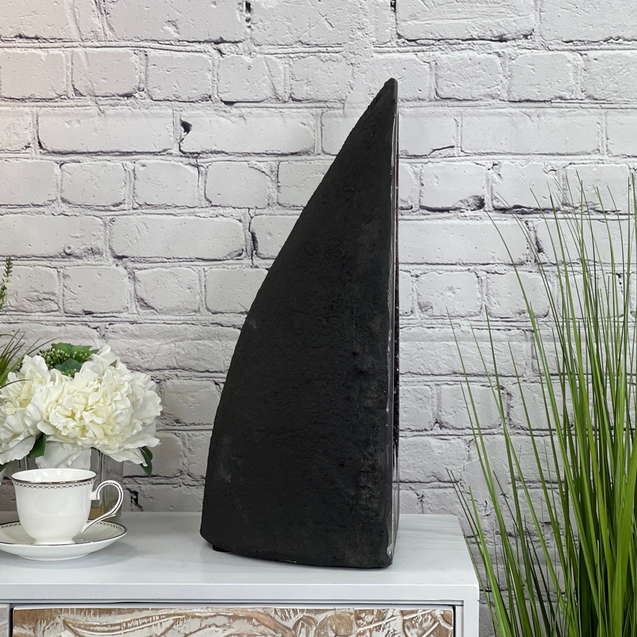 Extra Quality Brazilian Amethyst Cathedral, 20” tall & 57.1 lbs #5601-0440 by Brazil Gems - Brazil GemsBrazil GemsExtra Quality Brazilian Amethyst Cathedral, 20” tall & 57.1 lbs #5601-0440 by Brazil GemsCathedrals5601-0440