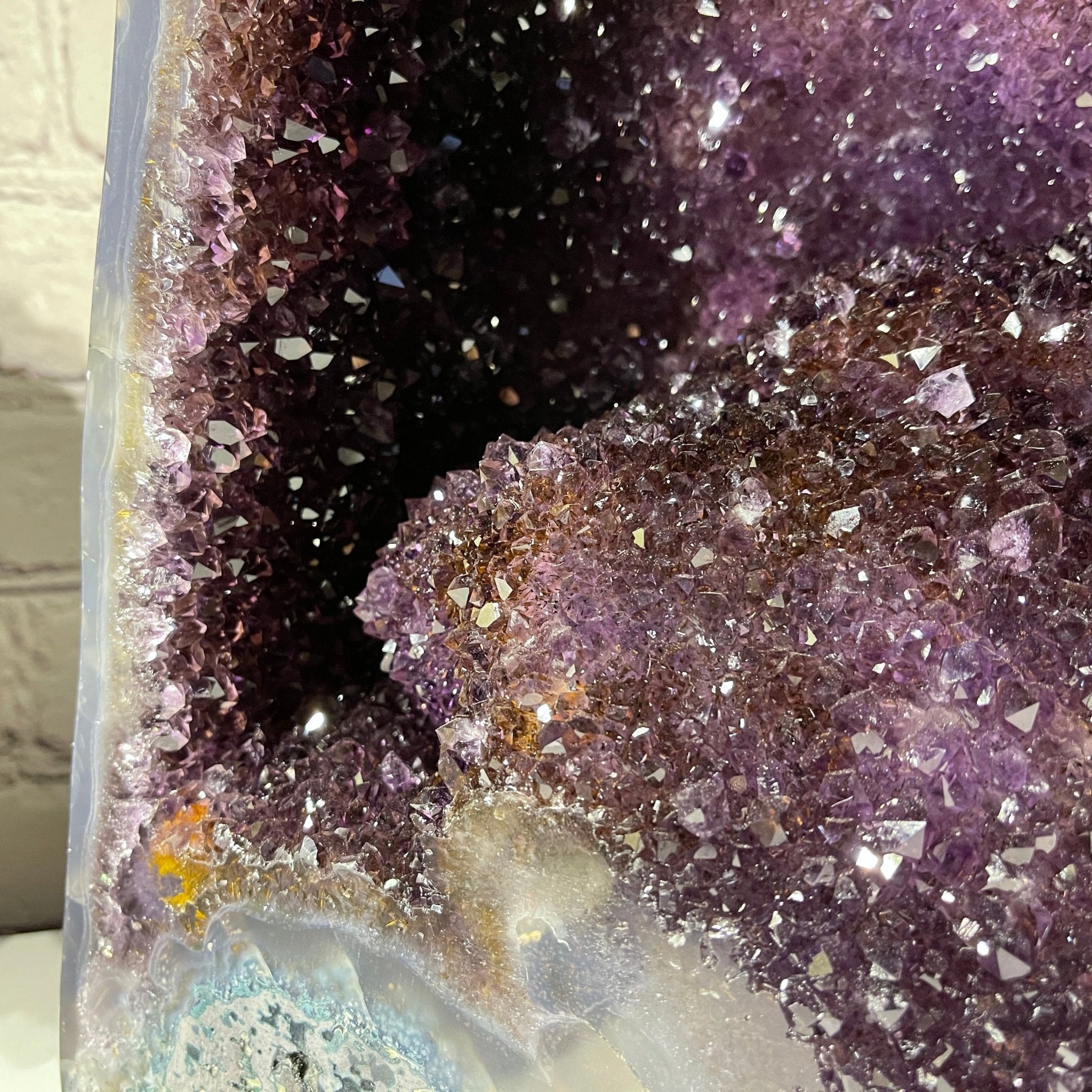 Extra Quality Brazilian Amethyst Cathedral, 20” tall & 57.1 lbs #5601-0440 by Brazil Gems - Brazil GemsBrazil GemsExtra Quality Brazilian Amethyst Cathedral, 20” tall & 57.1 lbs #5601-0440 by Brazil GemsCathedrals5601-0440