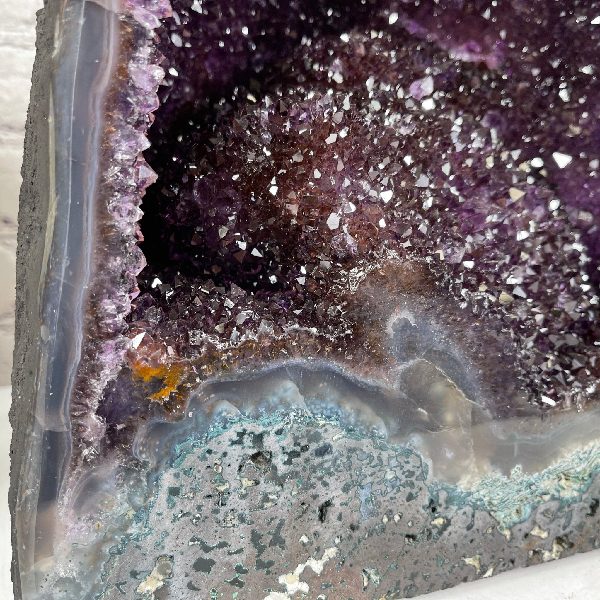 Extra Quality Brazilian Amethyst Cathedral, 20” tall & 57.1 lbs #5601-0440 by Brazil Gems - Brazil GemsBrazil GemsExtra Quality Brazilian Amethyst Cathedral, 20” tall & 57.1 lbs #5601-0440 by Brazil GemsCathedrals5601-0440