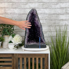 Extra Quality Brazilian Amethyst Cathedral, 20.5” tall & 86.3 lbs #5601-0646 by Brazil Gems - Brazil GemsBrazil GemsExtra Quality Brazilian Amethyst Cathedral, 20.5” tall & 86.3 lbs #5601-0646 by Brazil GemsCathedrals5601-0646