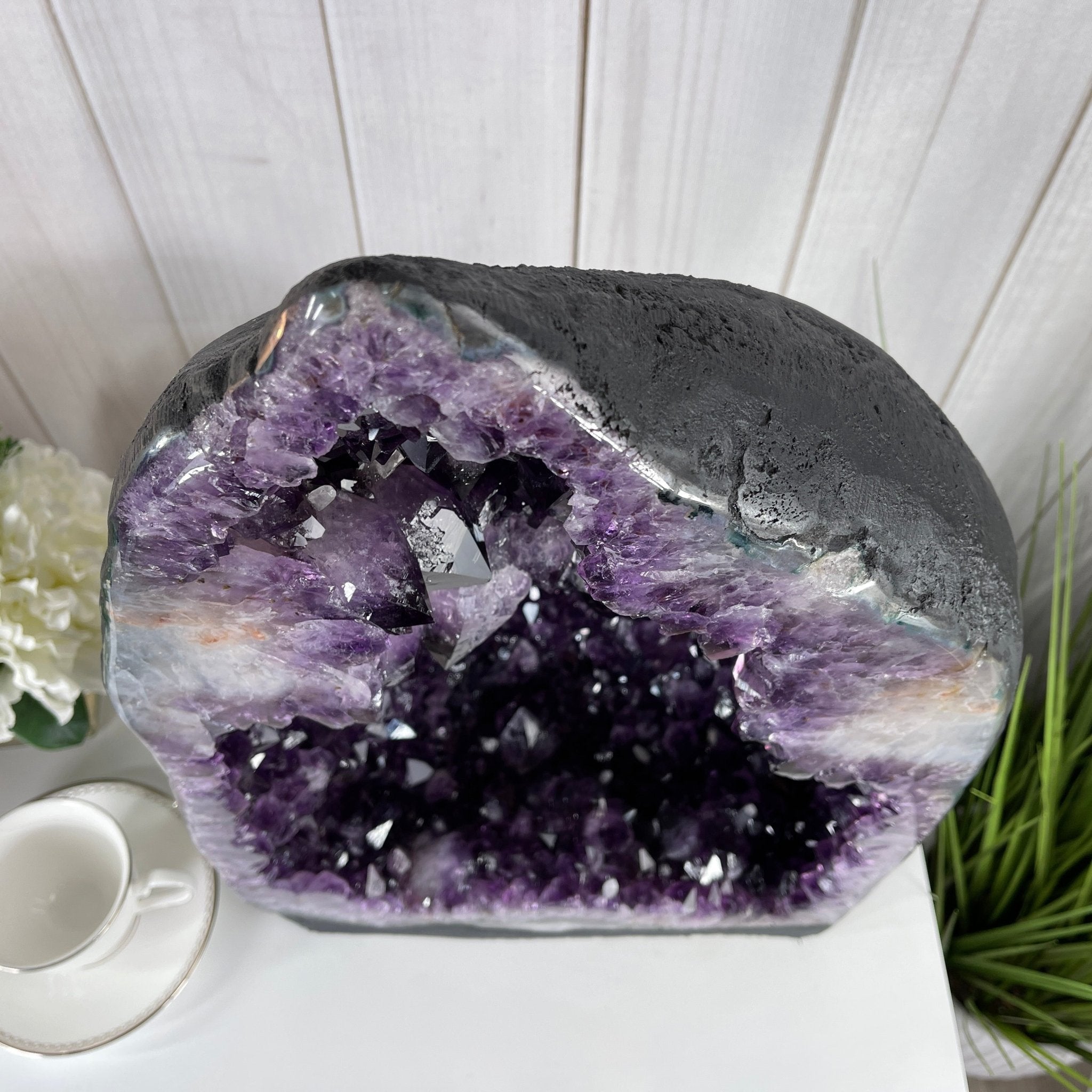 Extra Quality Brazilian Amethyst Cathedral, 20.75” tall & 73 lbs #5601-0444 by Brazil Gems - Brazil GemsBrazil GemsExtra Quality Brazilian Amethyst Cathedral, 20.75” tall & 73 lbs #5601-0444 by Brazil GemsCathedrals5601-0444