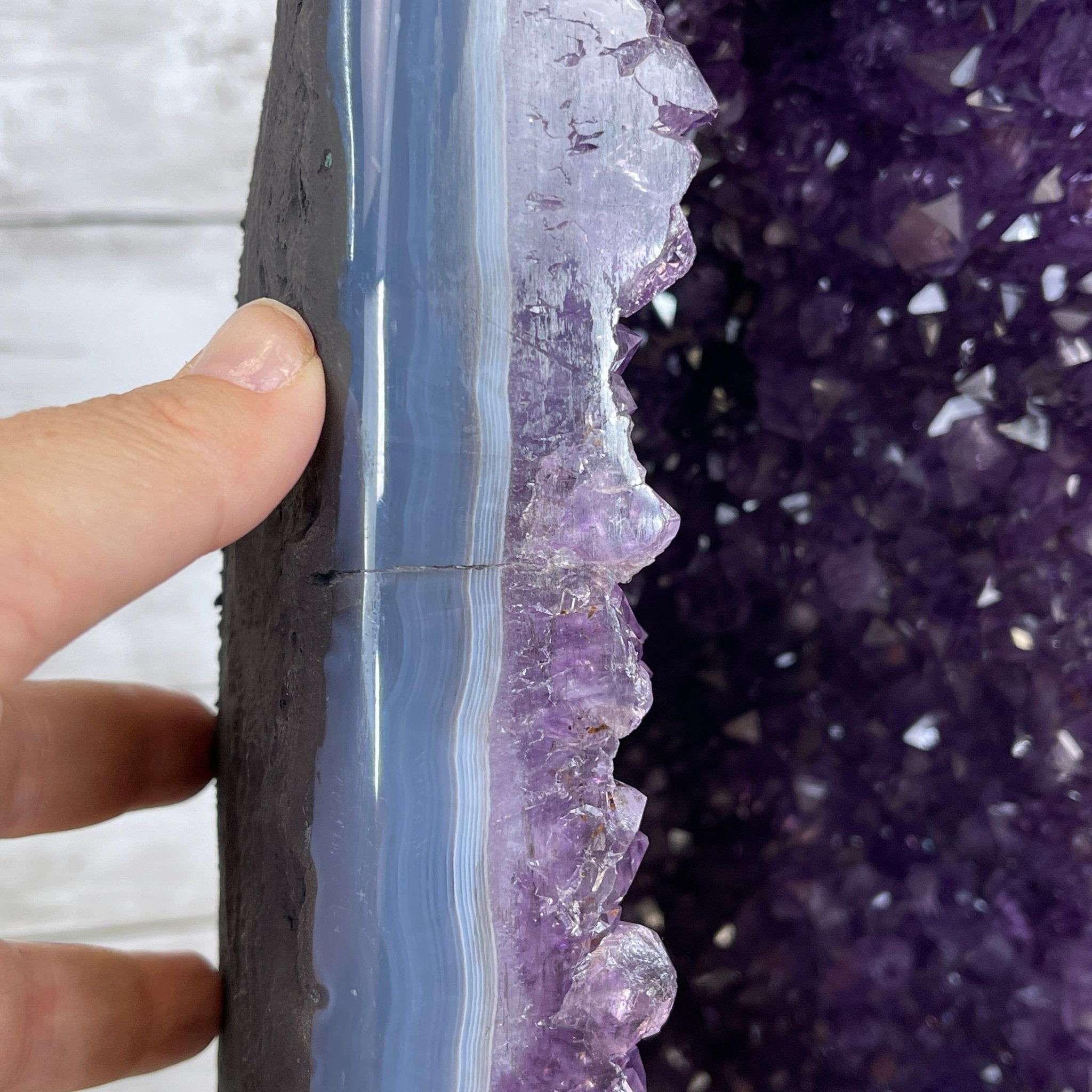 Extra Quality Brazilian Amethyst Cathedral, 22” tall & 79.3 lbs #5601-0540 by Brazil Gems - Brazil GemsBrazil GemsExtra Quality Brazilian Amethyst Cathedral, 22” tall & 79.3 lbs #5601-0540 by Brazil GemsCathedrals5601-0540