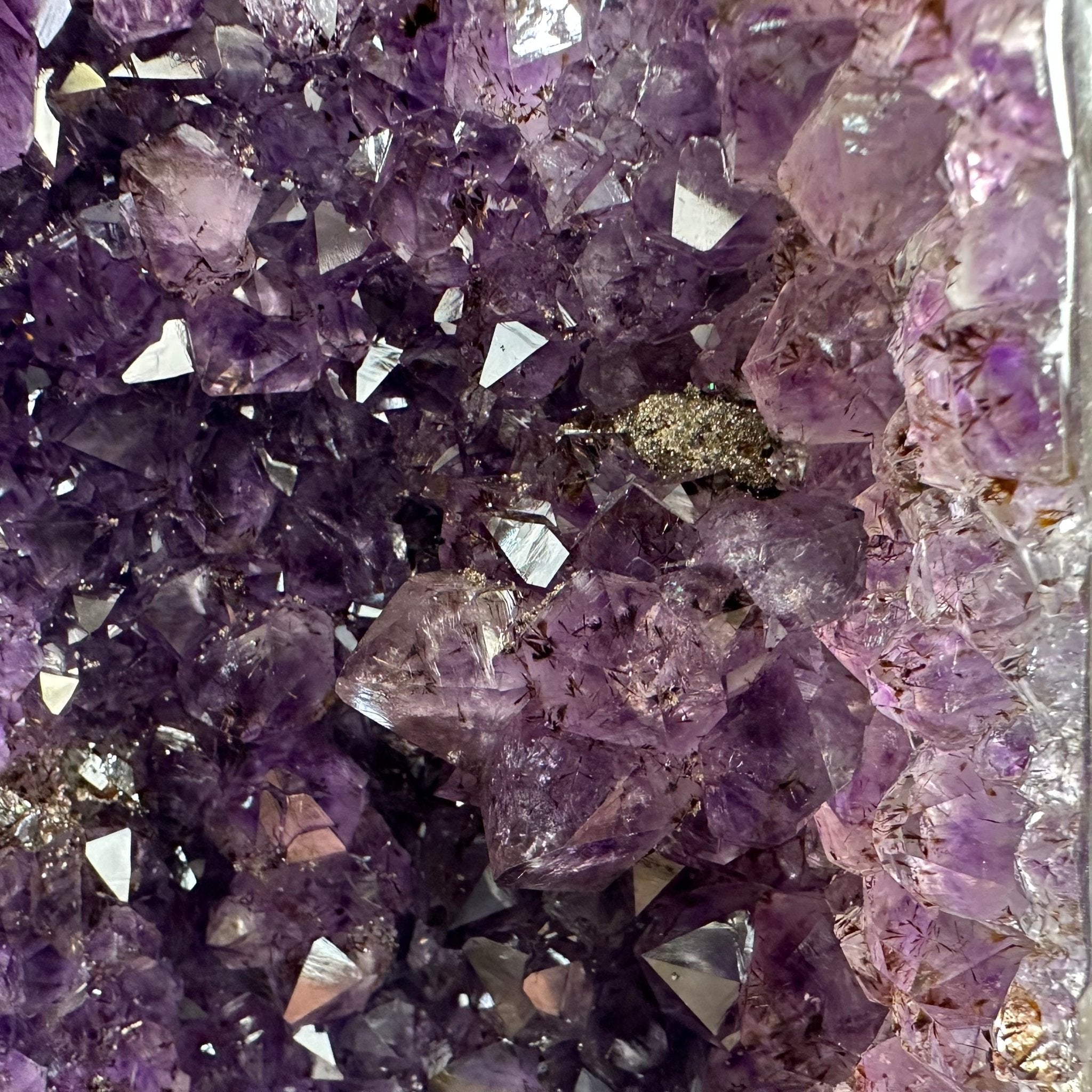 Extra Quality Brazilian Amethyst Cathedral, 223.1 lbs & 47.1" Tall, Model #5601-1223 by Brazil Gems - Brazil GemsBrazil GemsExtra Quality Brazilian Amethyst Cathedral, 223.1 lbs & 47.1" Tall, Model #5601-1223 by Brazil GemsCathedrals5601-1223