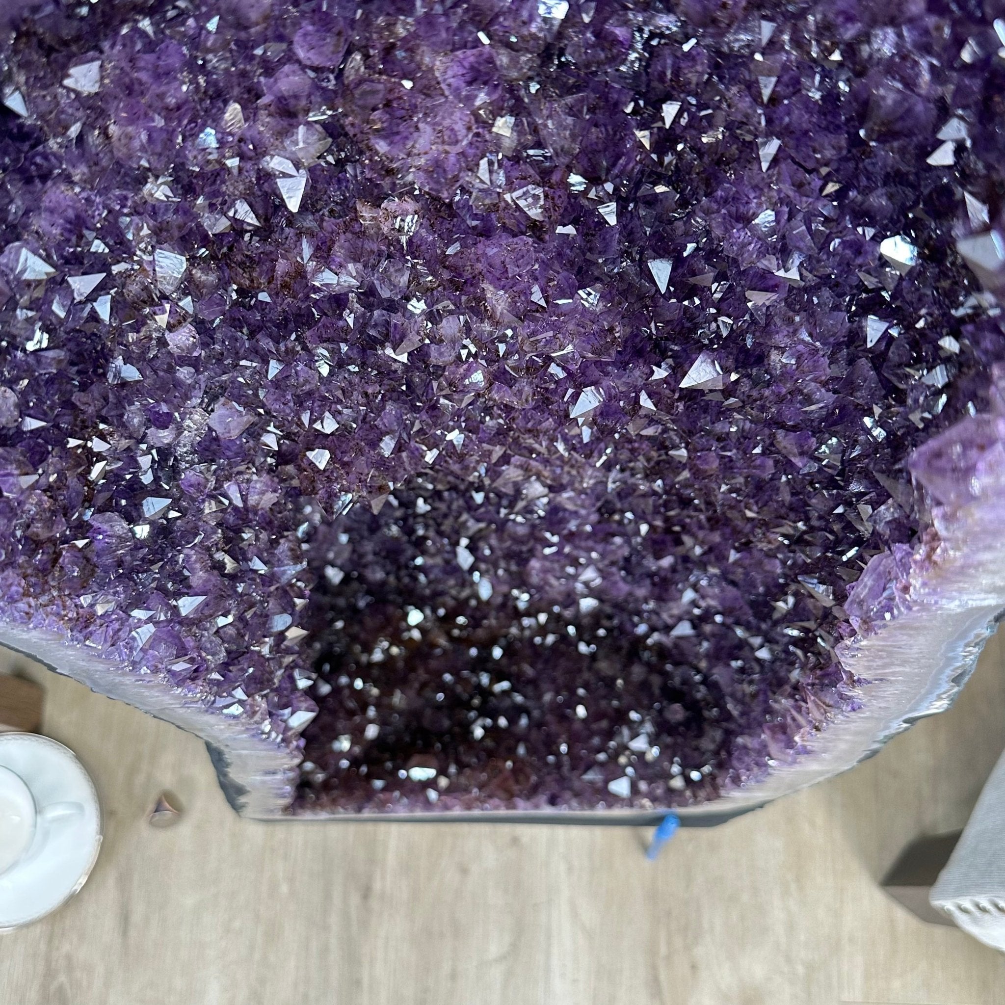 Extra Quality Brazilian Amethyst Cathedral, 223.1 lbs & 47.1" Tall, Model #5601-1223 by Brazil Gems - Brazil GemsBrazil GemsExtra Quality Brazilian Amethyst Cathedral, 223.1 lbs & 47.1" Tall, Model #5601-1223 by Brazil GemsCathedrals5601-1223