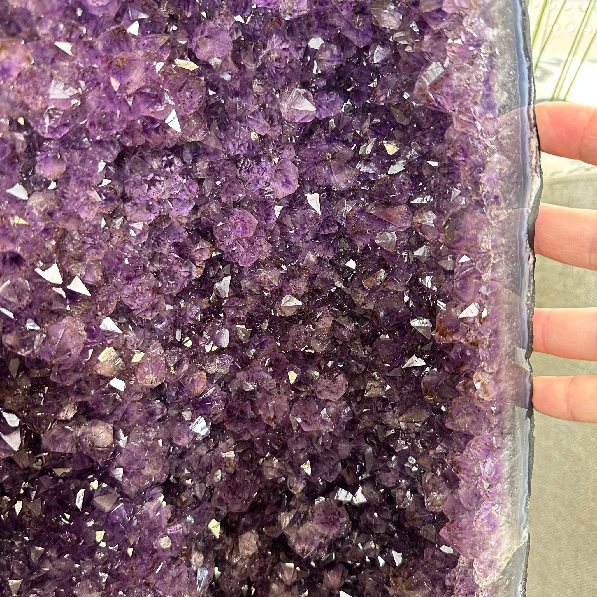 Extra Quality Brazilian Amethyst Cathedral, 223.1 lbs & 47.1" Tall, Model #5601-1223 by Brazil Gems - Brazil GemsBrazil GemsExtra Quality Brazilian Amethyst Cathedral, 223.1 lbs & 47.1" Tall, Model #5601-1223 by Brazil GemsCathedrals5601-1223