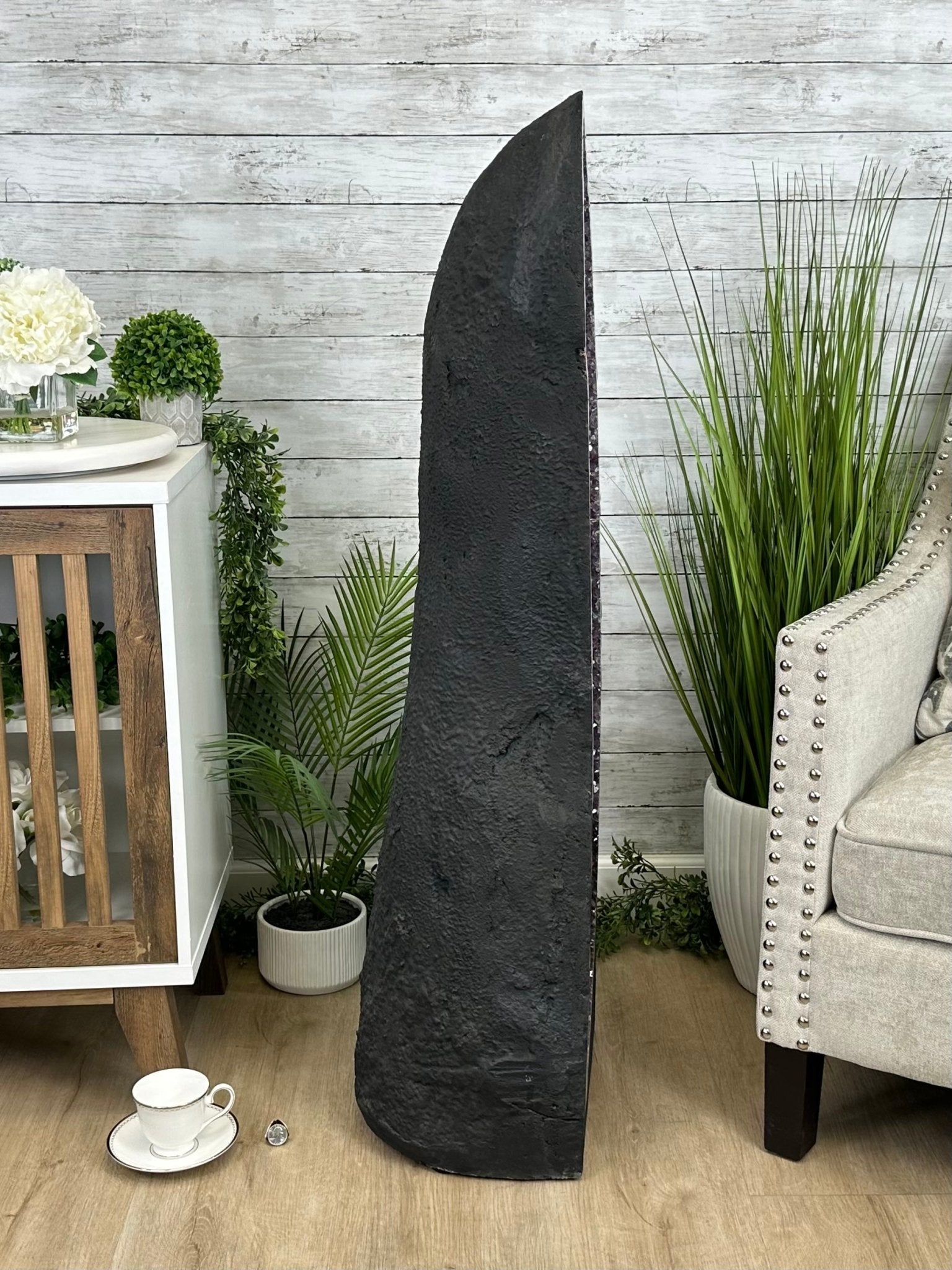 Extra Quality Brazilian Amethyst Cathedral, 223.1 lbs & 47.1" Tall, Model #5601-1223 by Brazil Gems - Brazil GemsBrazil GemsExtra Quality Brazilian Amethyst Cathedral, 223.1 lbs & 47.1" Tall, Model #5601-1223 by Brazil GemsCathedrals5601-1223