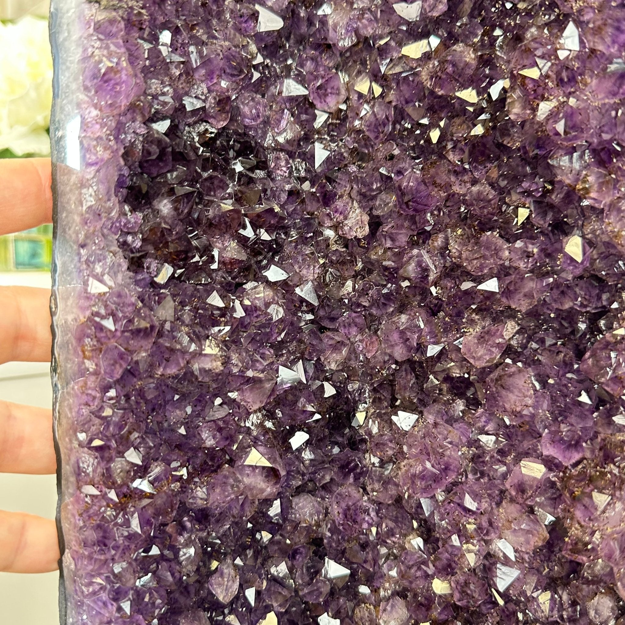 Extra Quality Brazilian Amethyst Cathedral, 223.1 lbs & 47.1" Tall, Model #5601-1223 by Brazil Gems - Brazil GemsBrazil GemsExtra Quality Brazilian Amethyst Cathedral, 223.1 lbs & 47.1" Tall, Model #5601-1223 by Brazil GemsCathedrals5601-1223