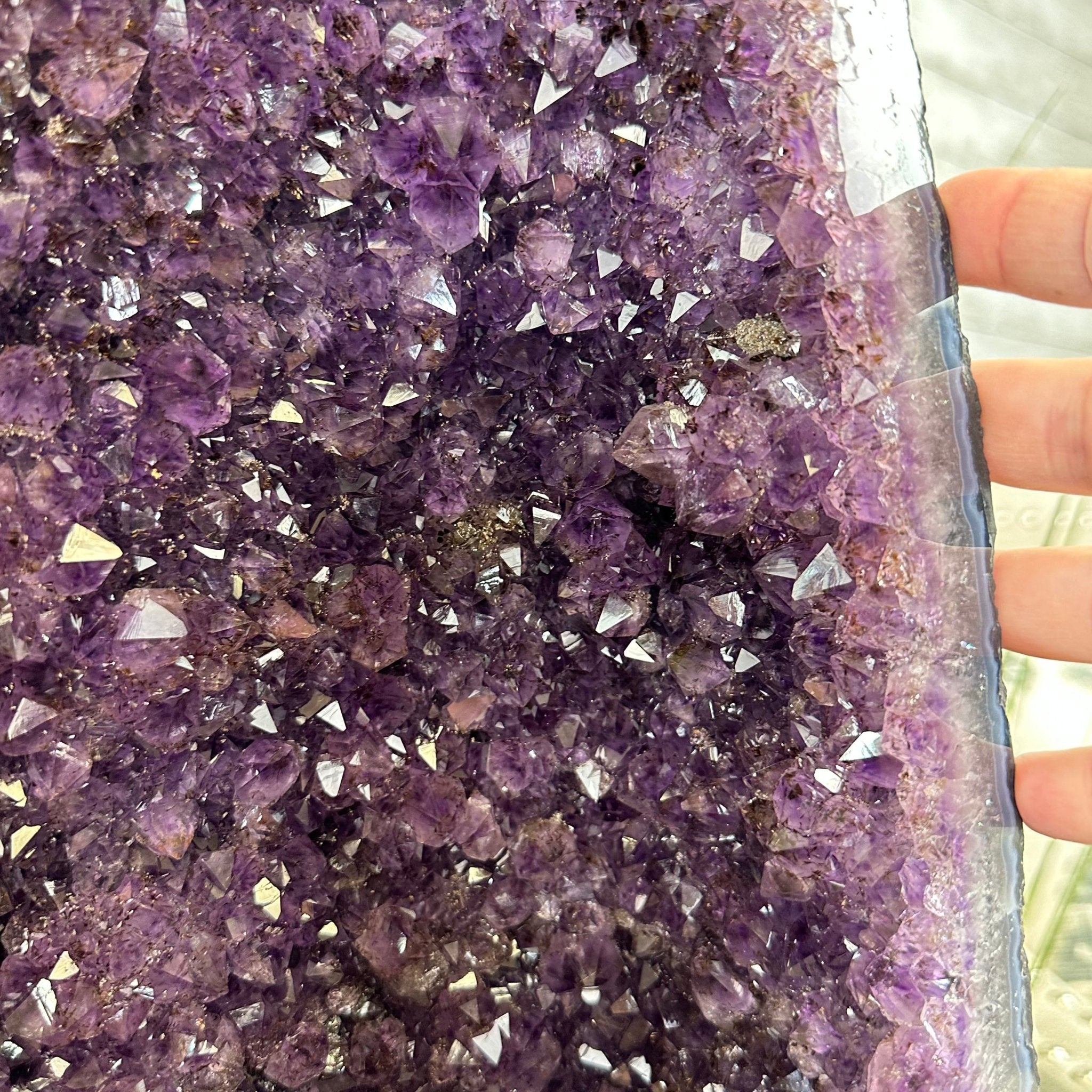 Extra Quality Brazilian Amethyst Cathedral, 223.1 lbs & 47.1" Tall, Model #5601-1223 by Brazil Gems - Brazil GemsBrazil GemsExtra Quality Brazilian Amethyst Cathedral, 223.1 lbs & 47.1" Tall, Model #5601-1223 by Brazil GemsCathedrals5601-1223