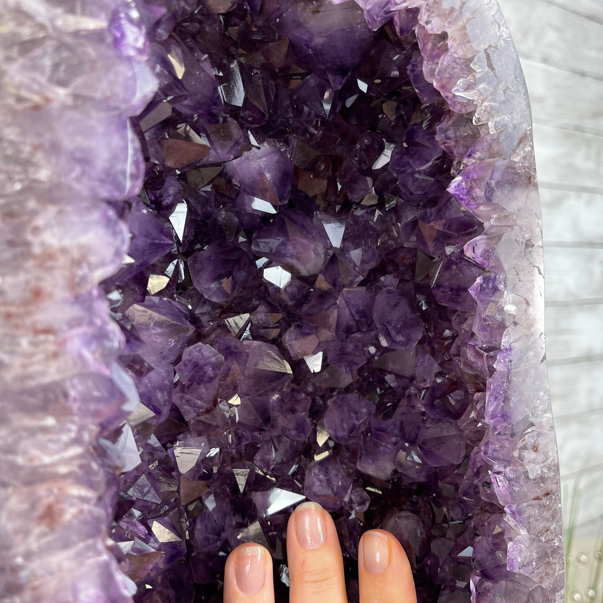 Extra Quality Brazilian Amethyst Cathedral, 23.9” tall & 72.2 lbs #5601-0538 by Brazil Gems - Brazil GemsBrazil GemsExtra Quality Brazilian Amethyst Cathedral, 23.9” tall & 72.2 lbs #5601-0538 by Brazil GemsCathedrals5601-0538