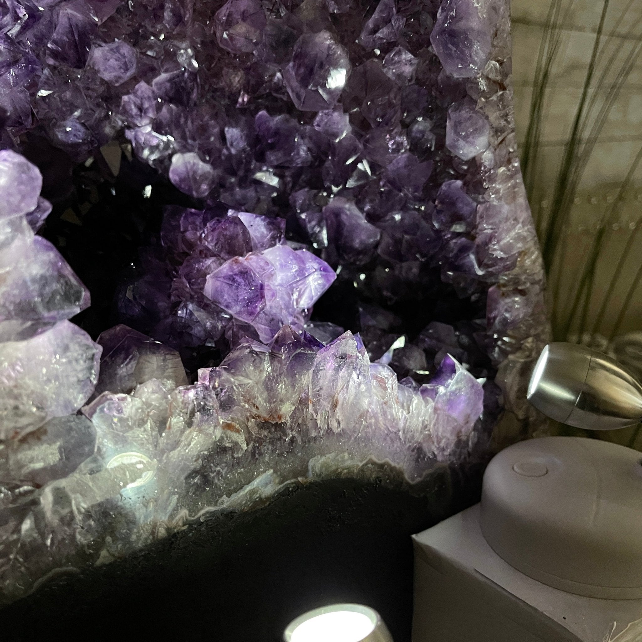 Extra Quality Brazilian Amethyst Cathedral, 23.9” tall & 72.2 lbs #5601-0538 by Brazil Gems - Brazil GemsBrazil GemsExtra Quality Brazilian Amethyst Cathedral, 23.9” tall & 72.2 lbs #5601-0538 by Brazil GemsCathedrals5601-0538