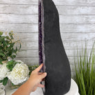 Extra Quality Brazilian Amethyst Cathedral, 23.9” tall & 72.2 lbs #5601-0538 by Brazil Gems - Brazil GemsBrazil GemsExtra Quality Brazilian Amethyst Cathedral, 23.9” tall & 72.2 lbs #5601-0538 by Brazil GemsCathedrals5601-0538